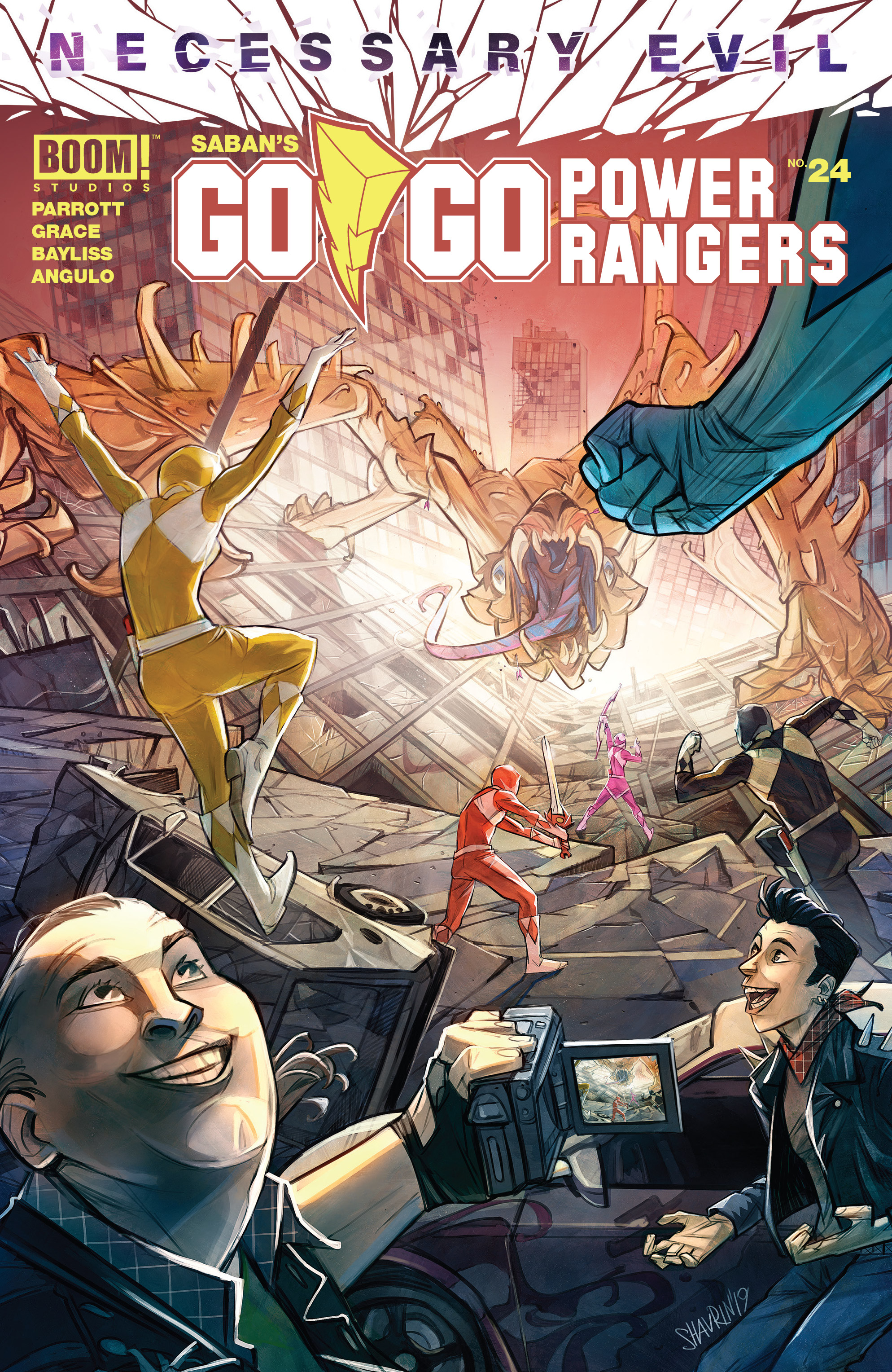 Read online Saban's Go Go Power Rangers comic -  Issue #24 - 1