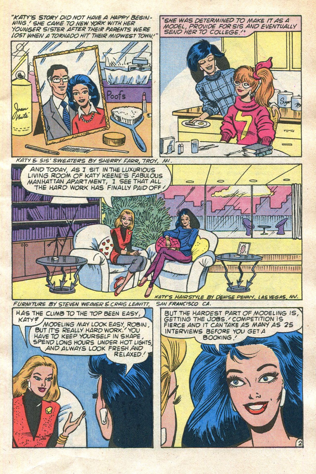 Read online Katy Keene (1983) comic -  Issue #19 - 5