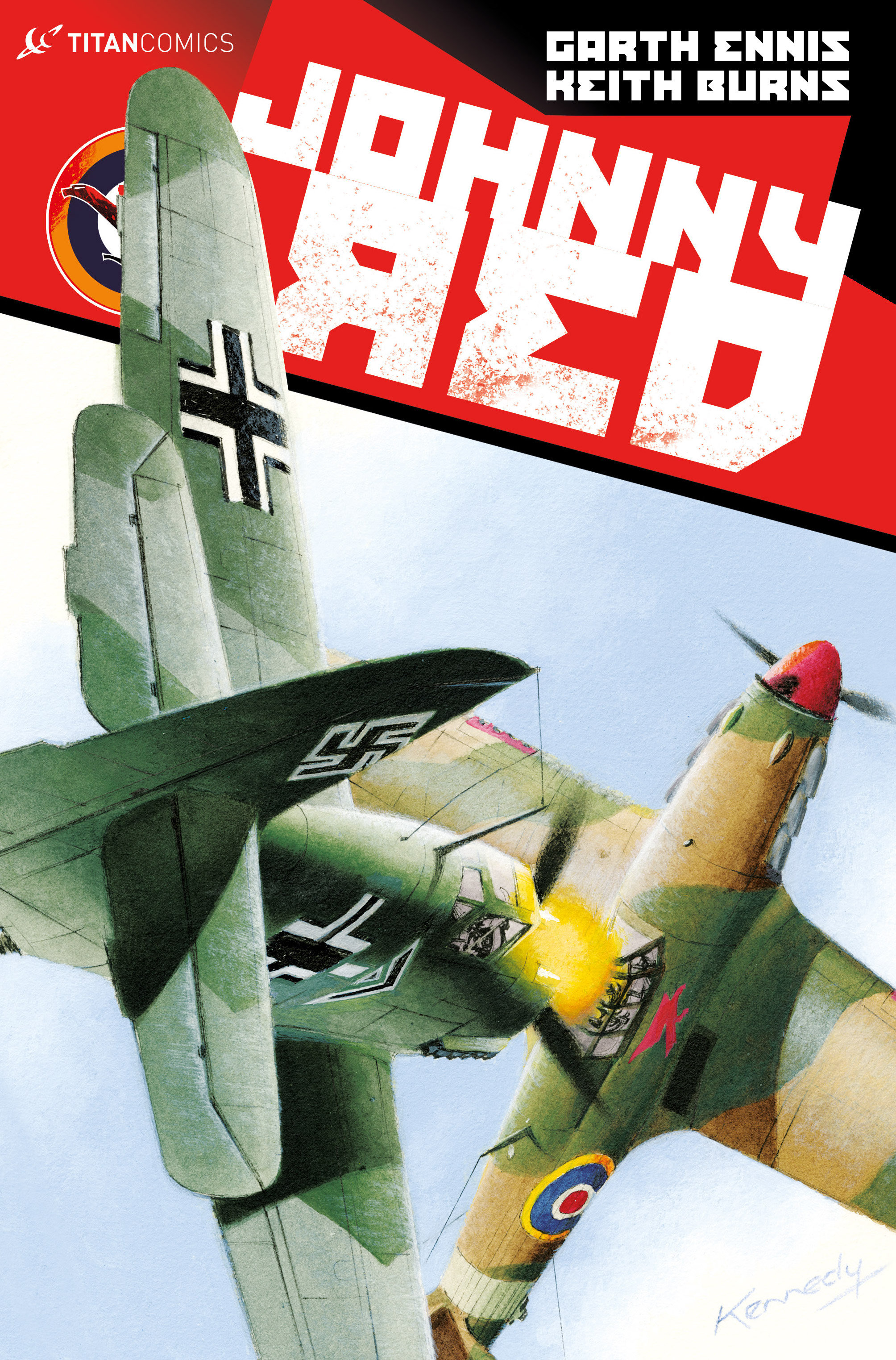 Read online Johnny Red comic -  Issue #8 - 1