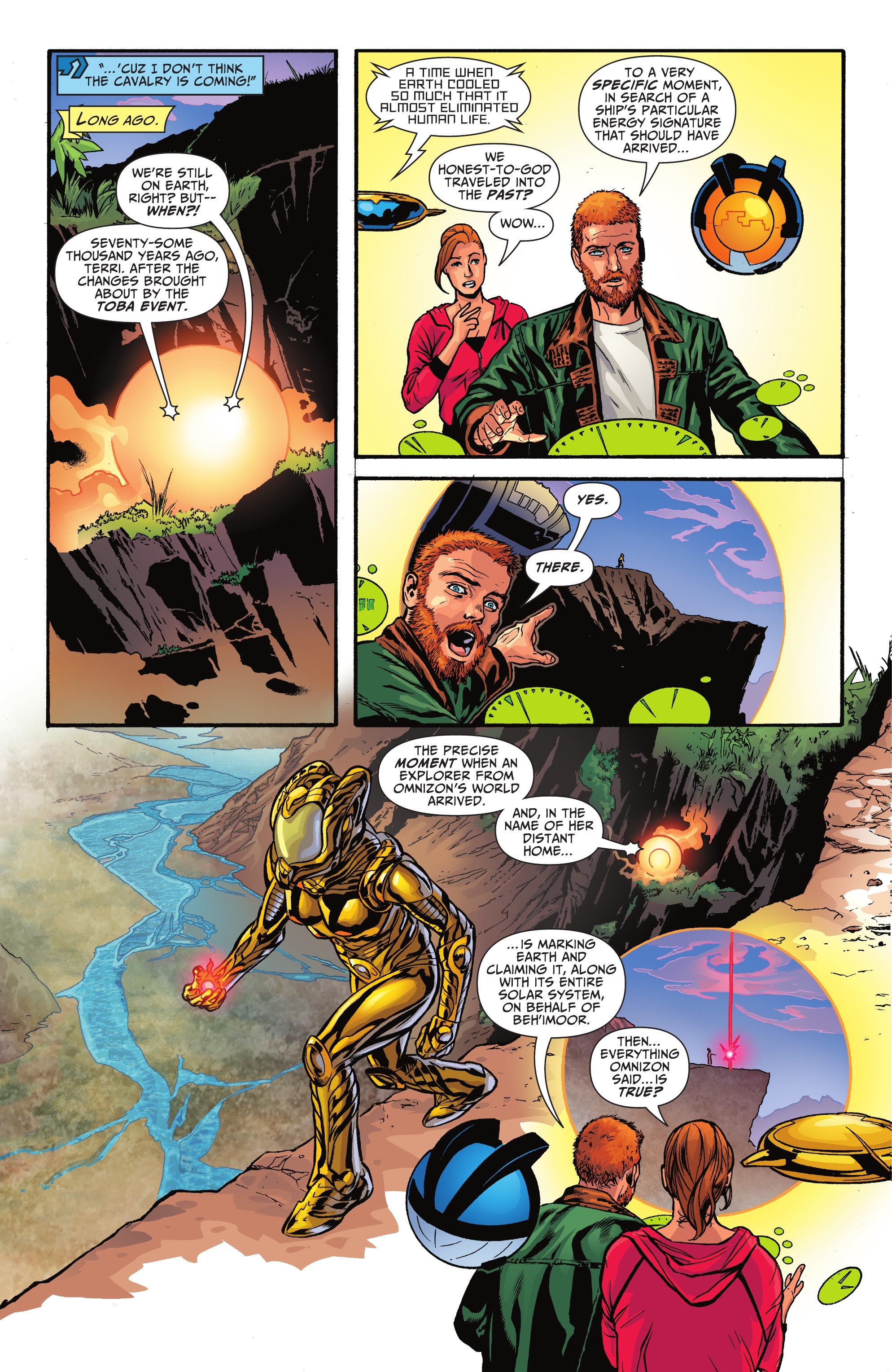 Read online Blue & Gold comic -  Issue #6 - 11