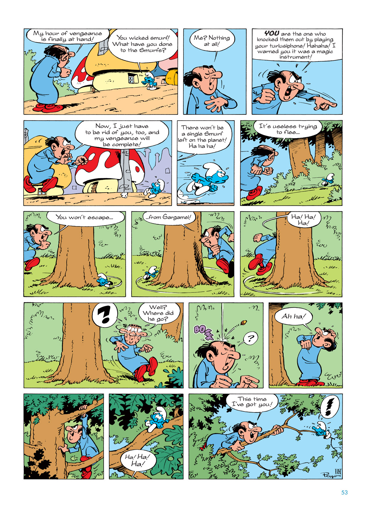 Read online The Smurfs comic -  Issue #3 - 53