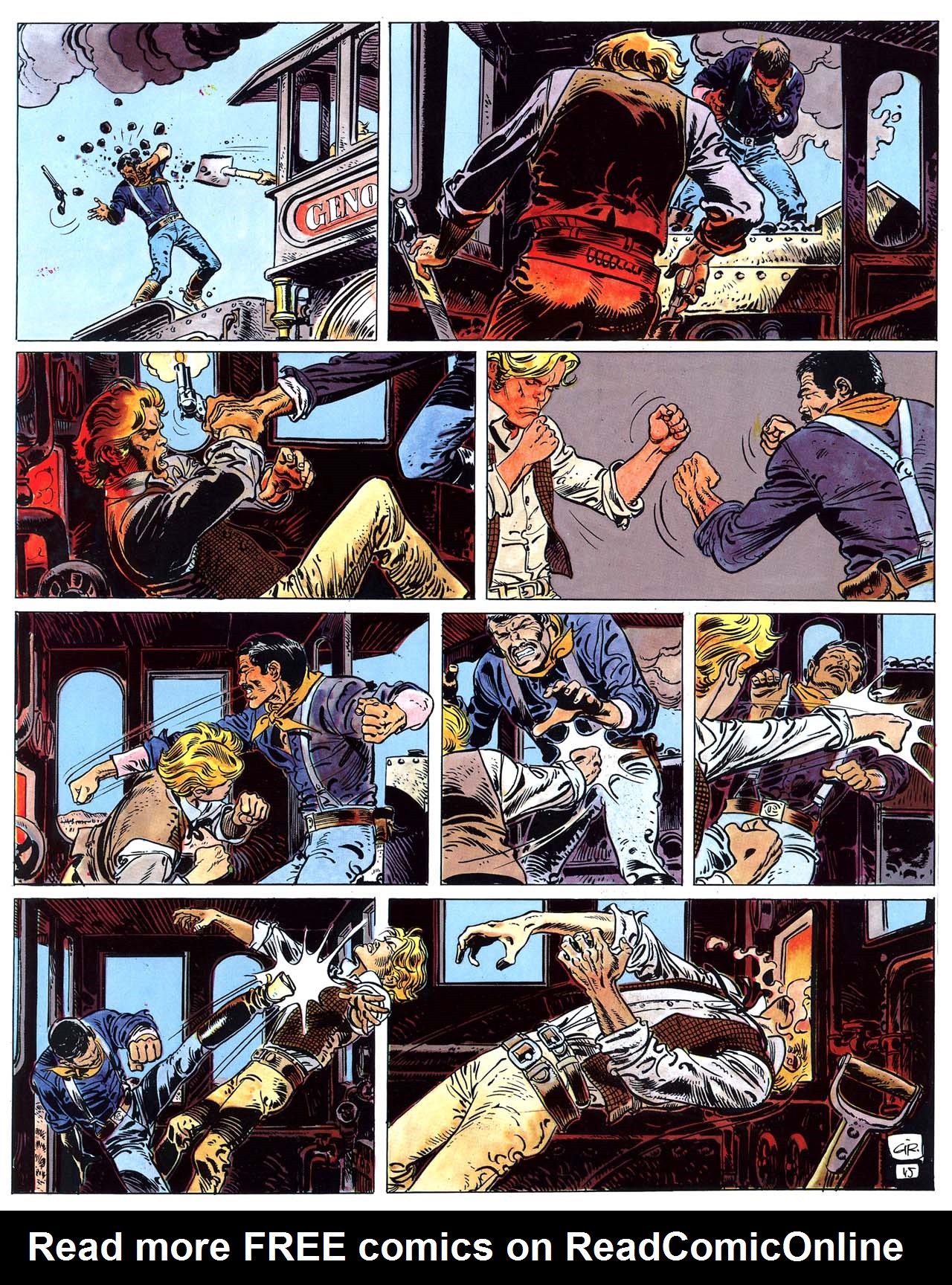 Read online Epic Graphic Novel: Blueberry comic -  Issue #3 - 50