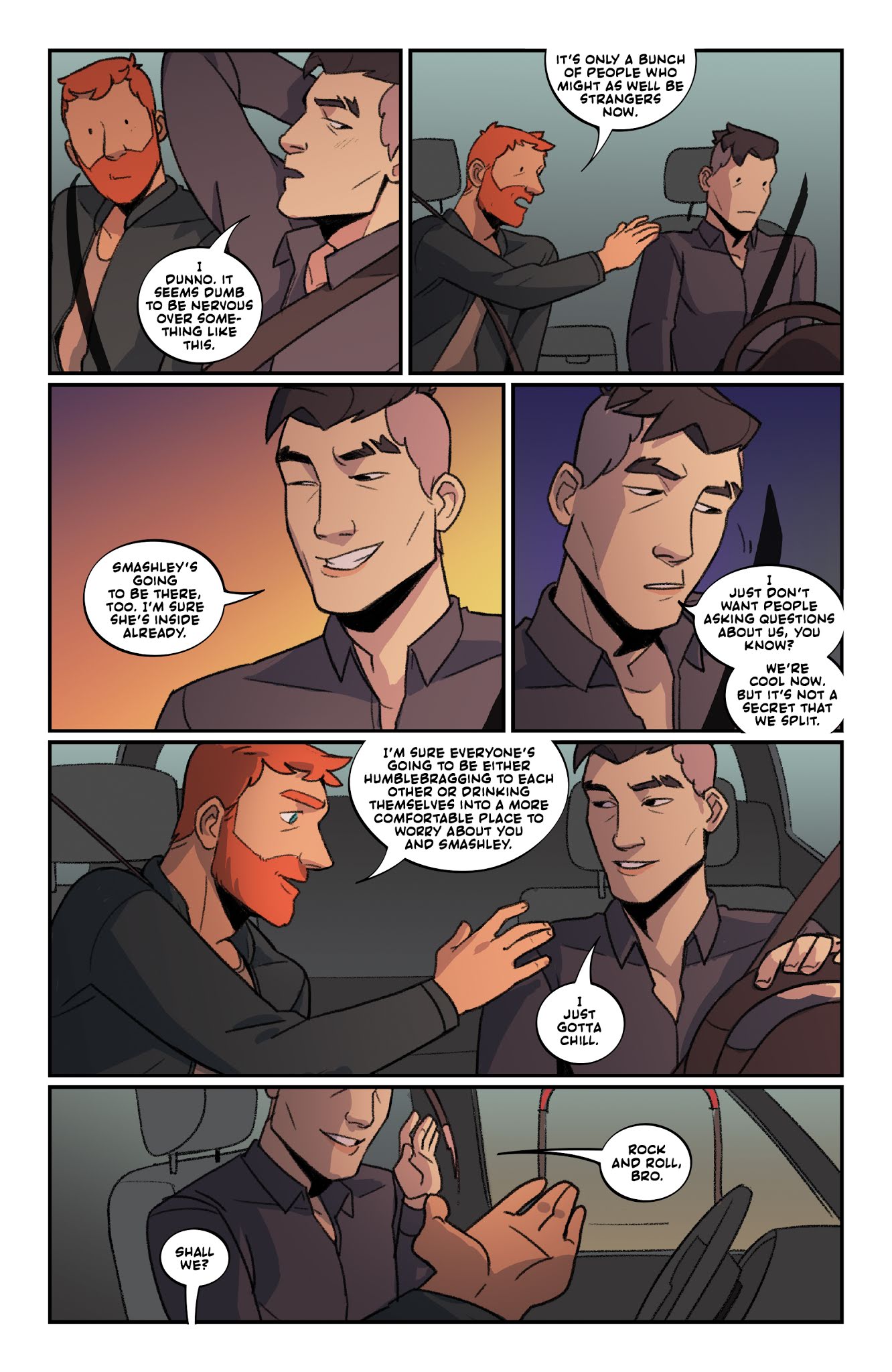 Read online Dream Daddy comic -  Issue #1 - 7