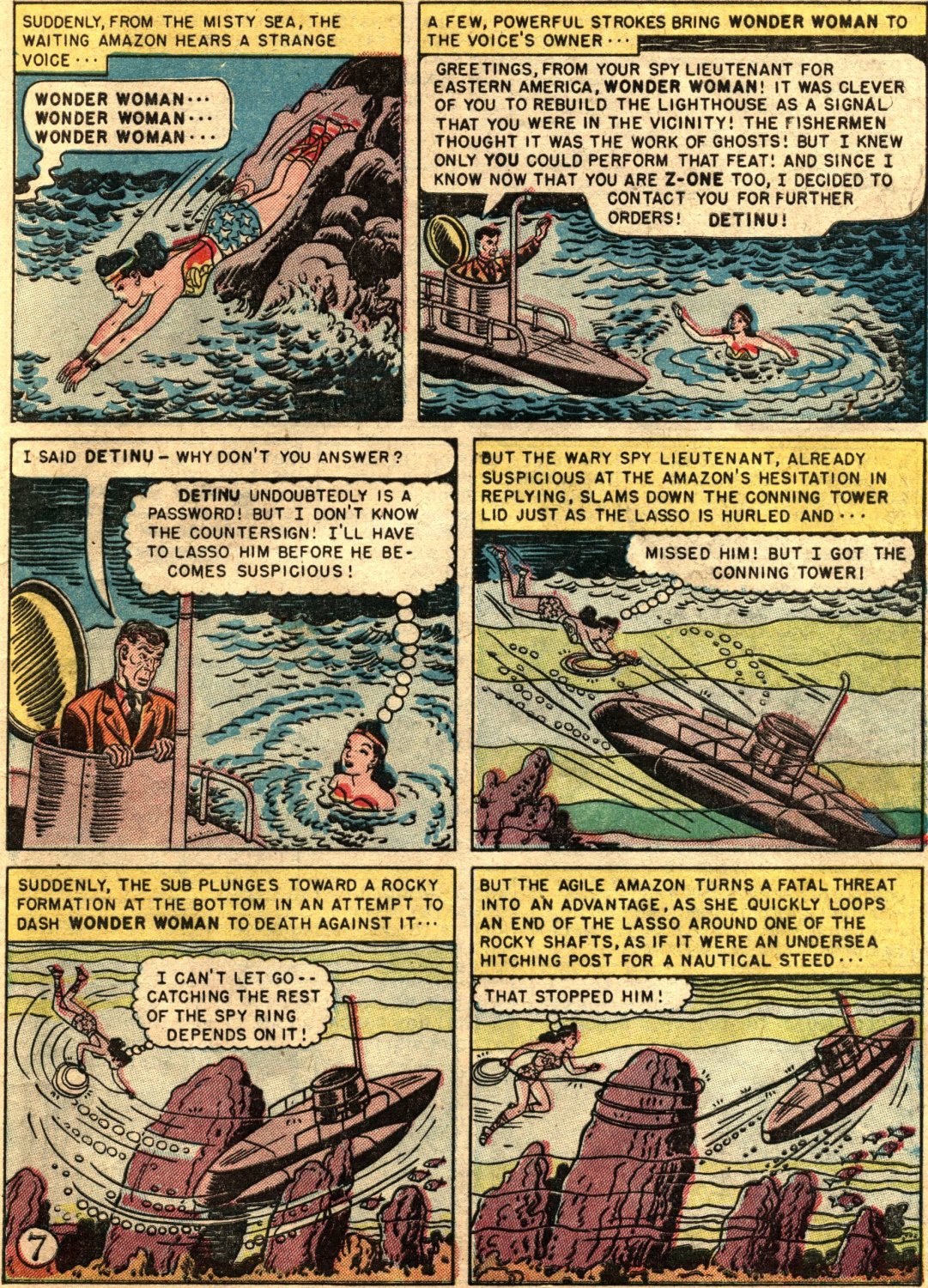 Read online Wonder Woman (1942) comic -  Issue #43 - 9