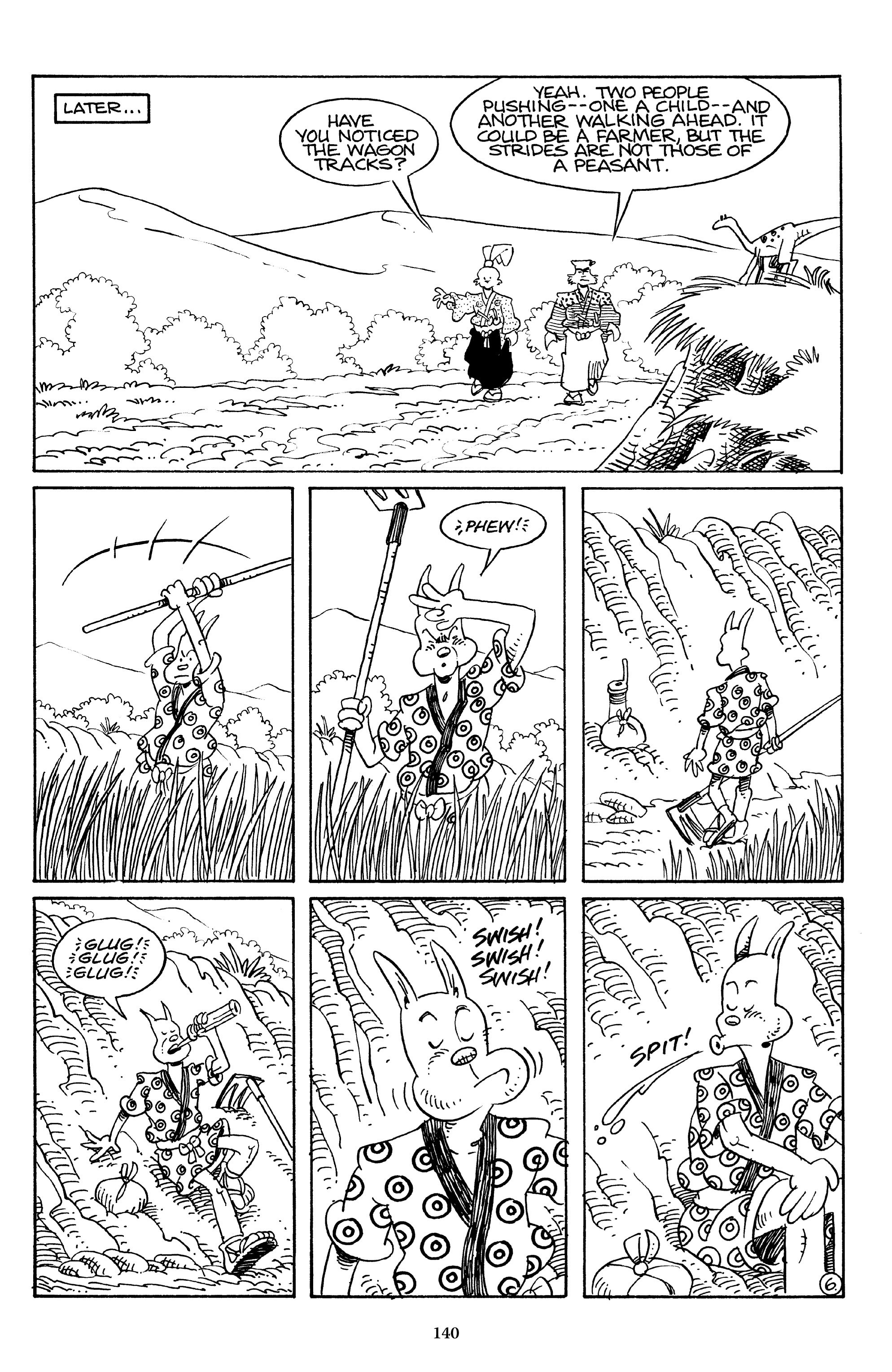 Read online The Usagi Yojimbo Saga comic -  Issue # TPB 4 - 139