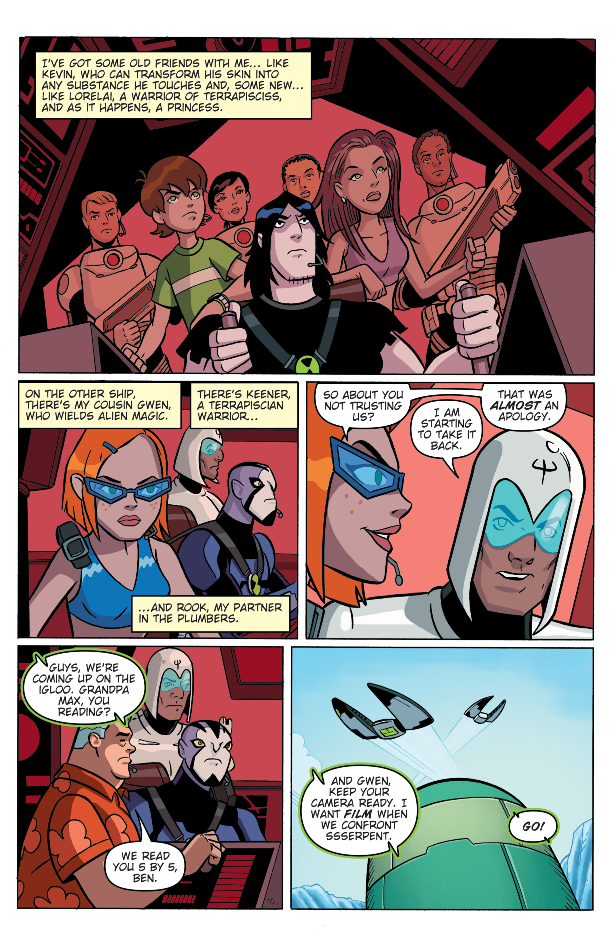 Read online Ben 10 comic -  Issue #4 - 4