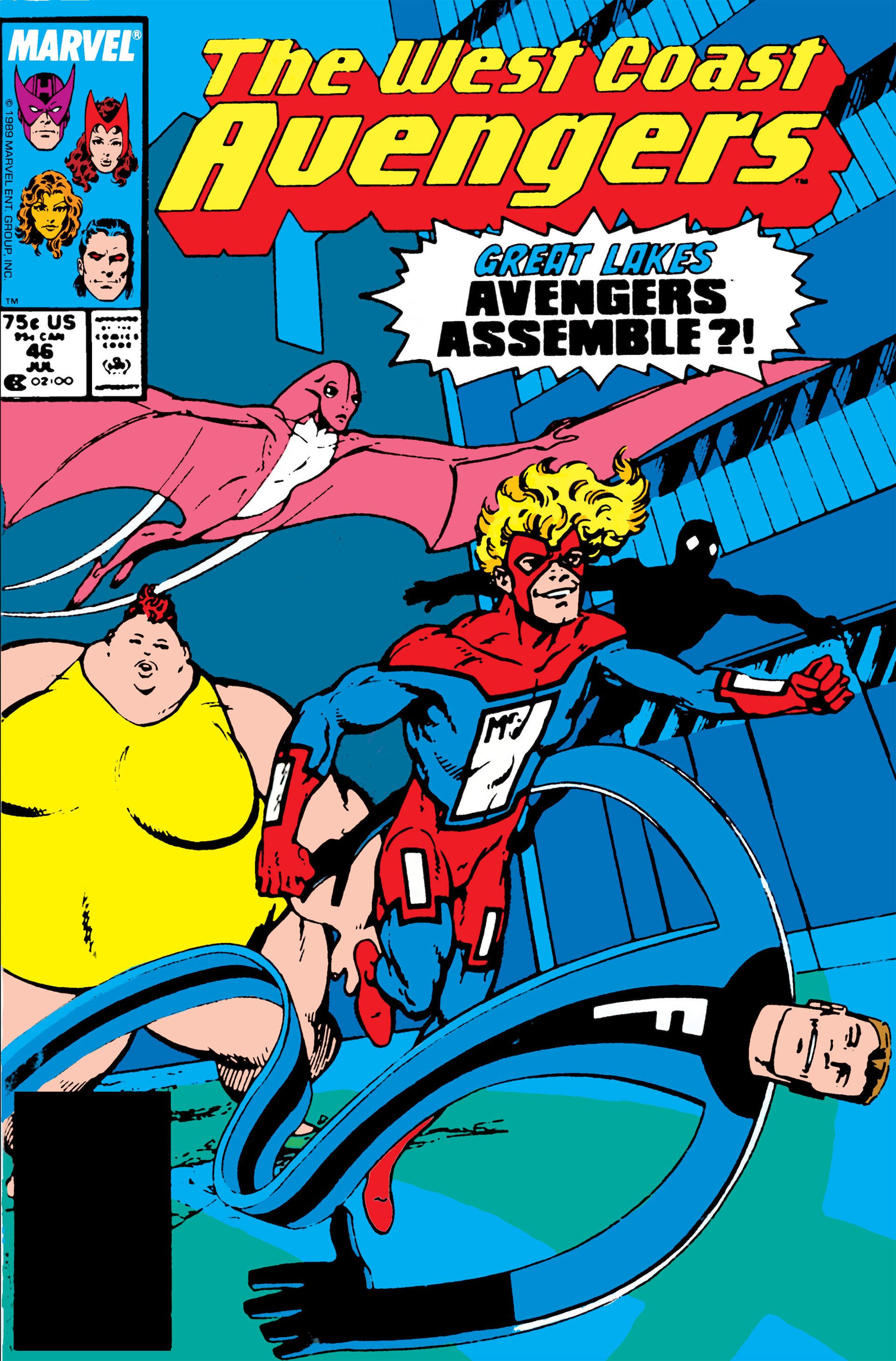 Read online West Coast Avengers (1985) comic -  Issue #46 - 1