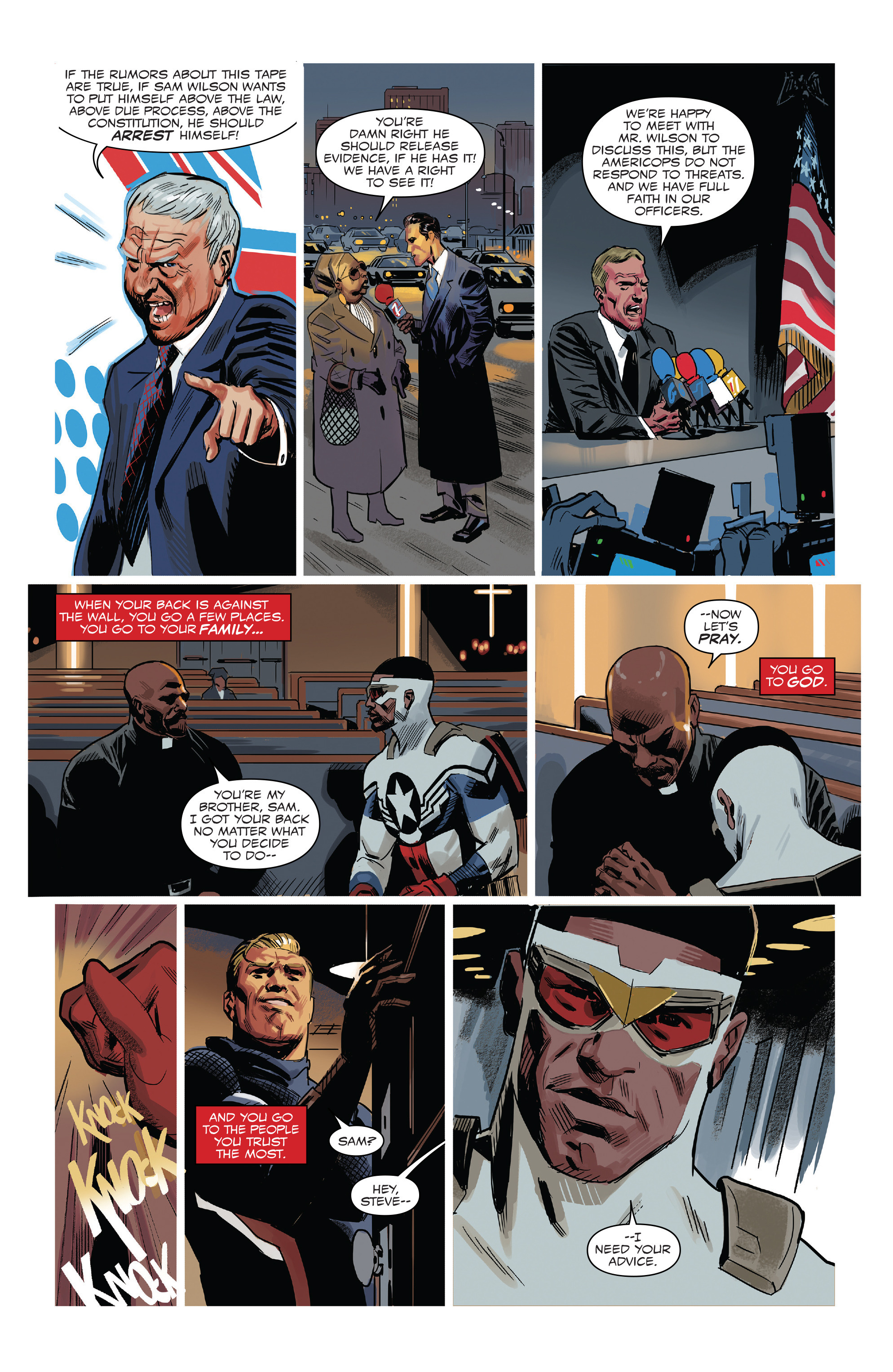 Read online Captain America: Sam Wilson comic -  Issue #18 - 18