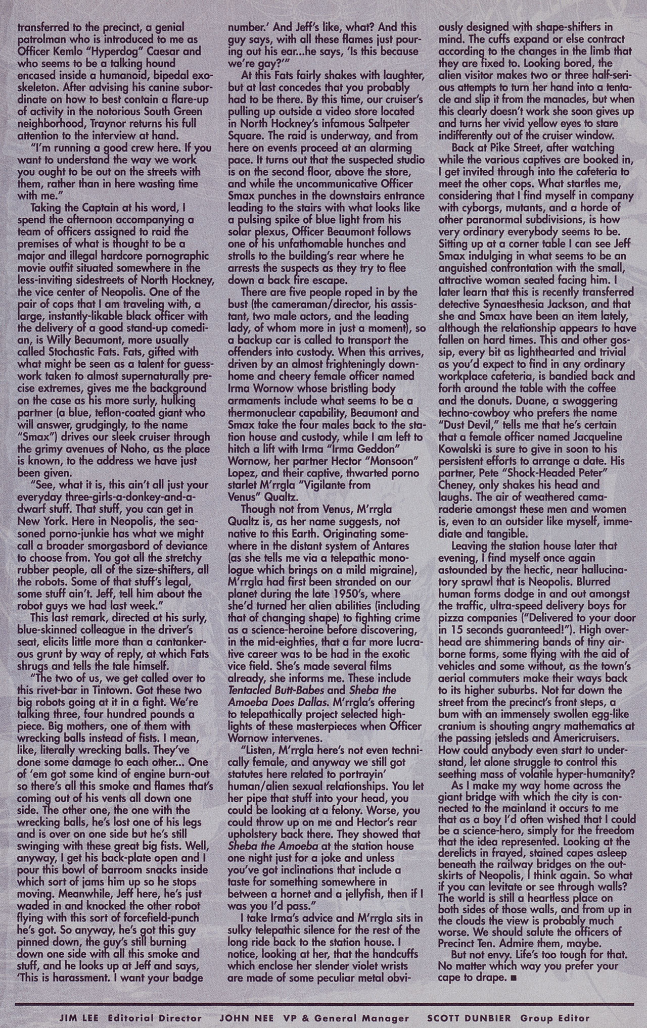 Read online Top 10 comic -  Issue #1 - 36