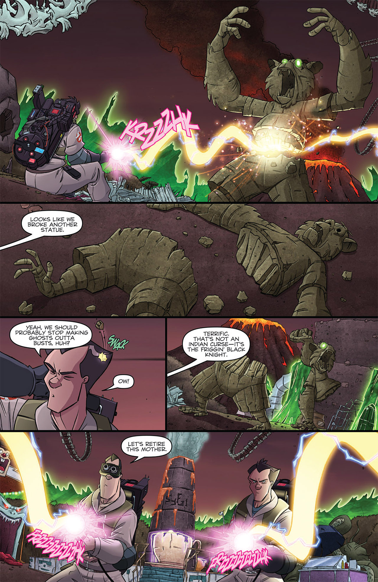 Read online Ghostbusters (2011) comic -  Issue #6 - 14