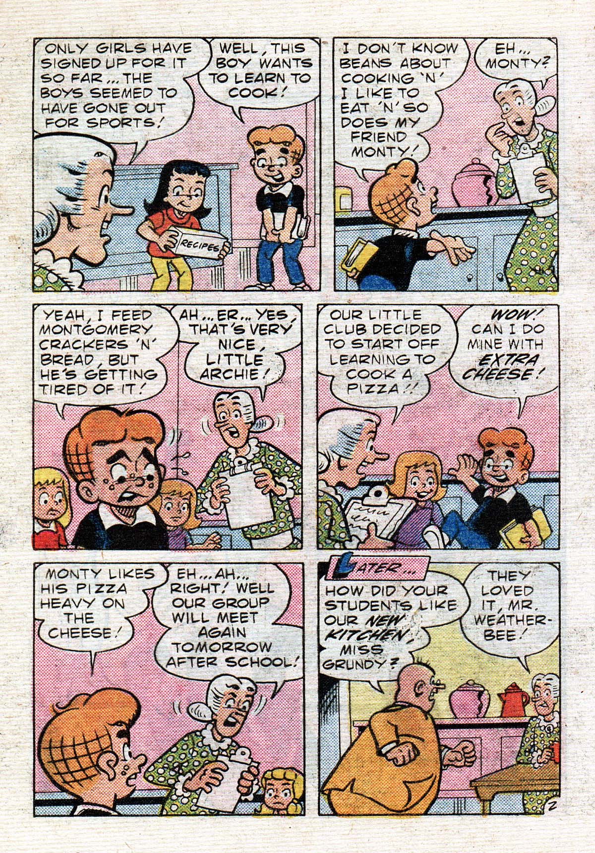 Read online Little Archie Comics Digest Magazine comic -  Issue #33 - 67