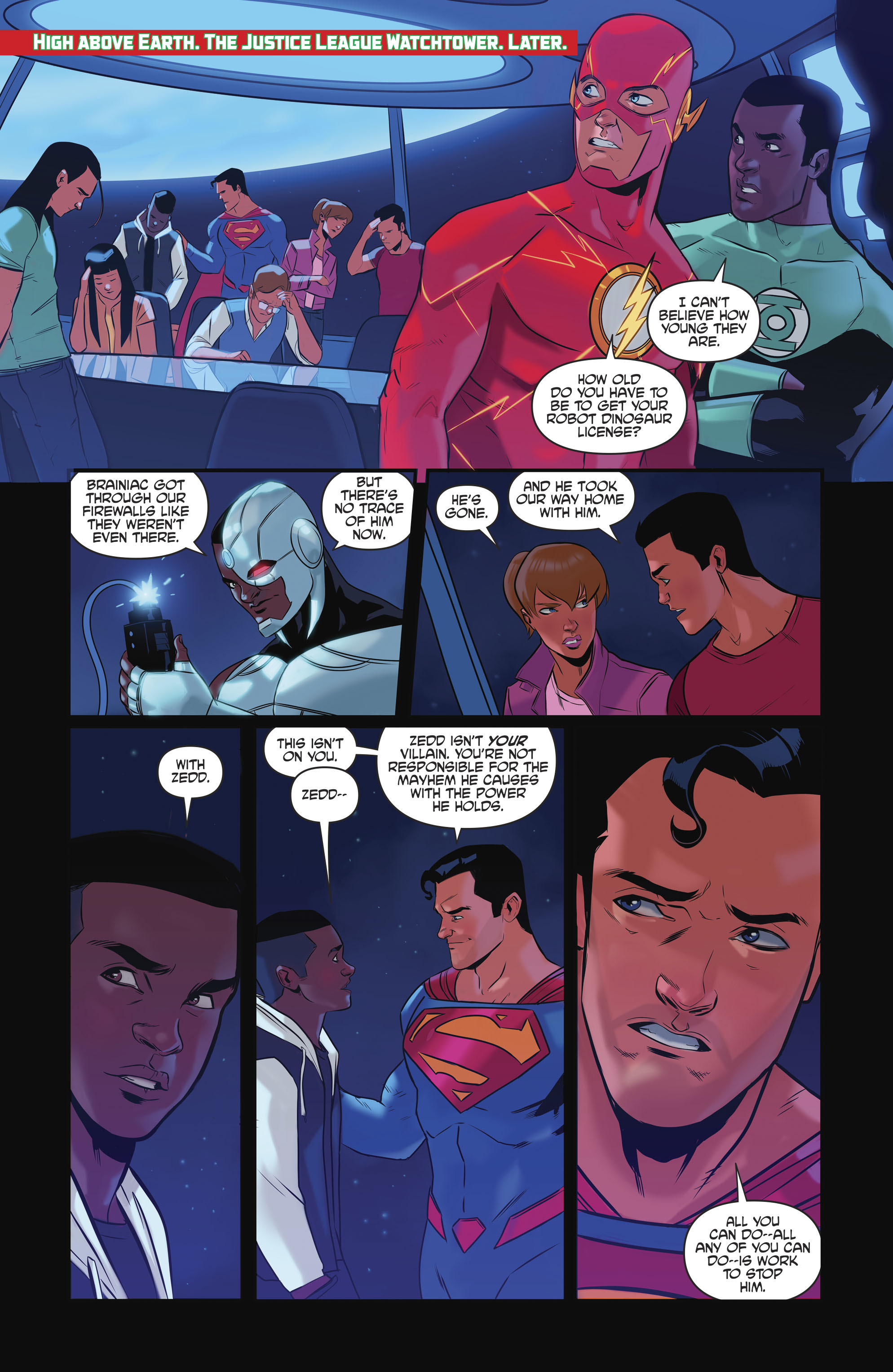 Read online Justice League/Mighty Morphin' Power Rangers comic -  Issue #3 - 18
