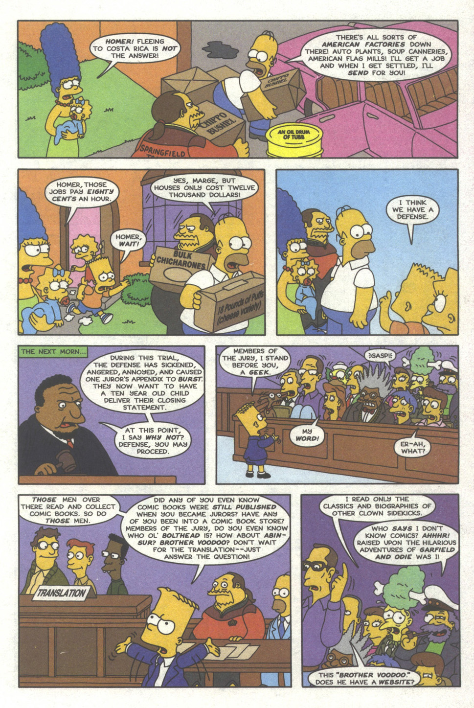 Read online Simpsons Comics comic -  Issue #39 - 20