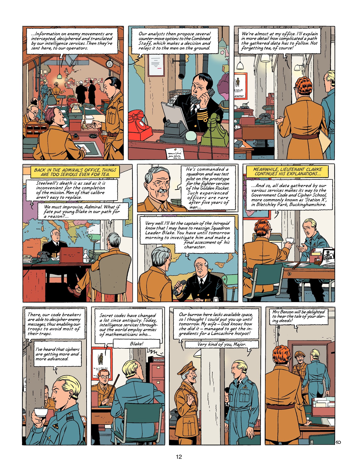 Read online Blake & Mortimer comic -  Issue #21 - 12