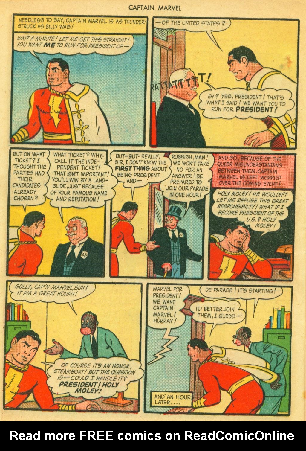 Read online Captain Marvel Adventures comic -  Issue #41 - 32