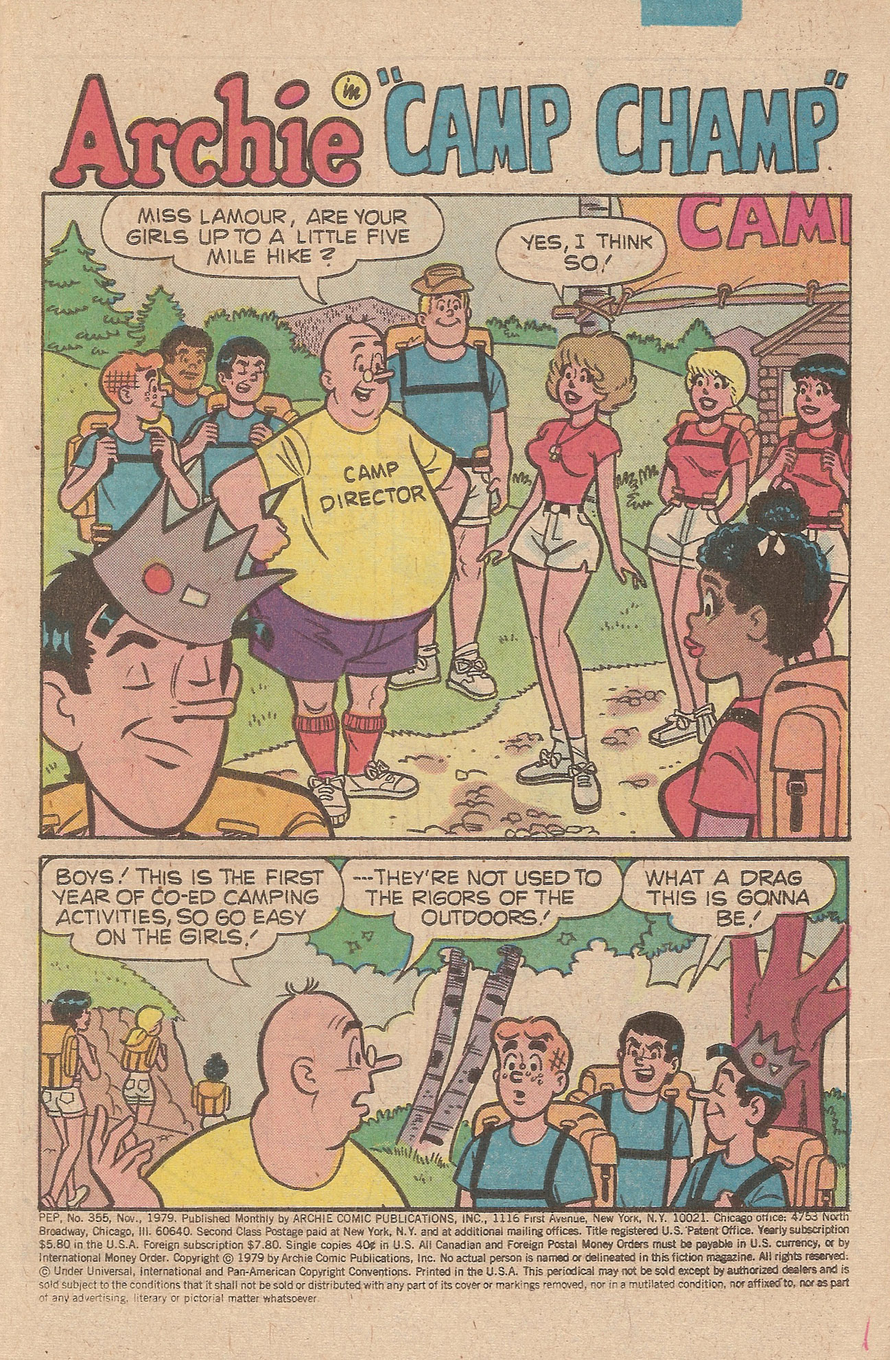 Read online Pep Comics comic -  Issue #355 - 3