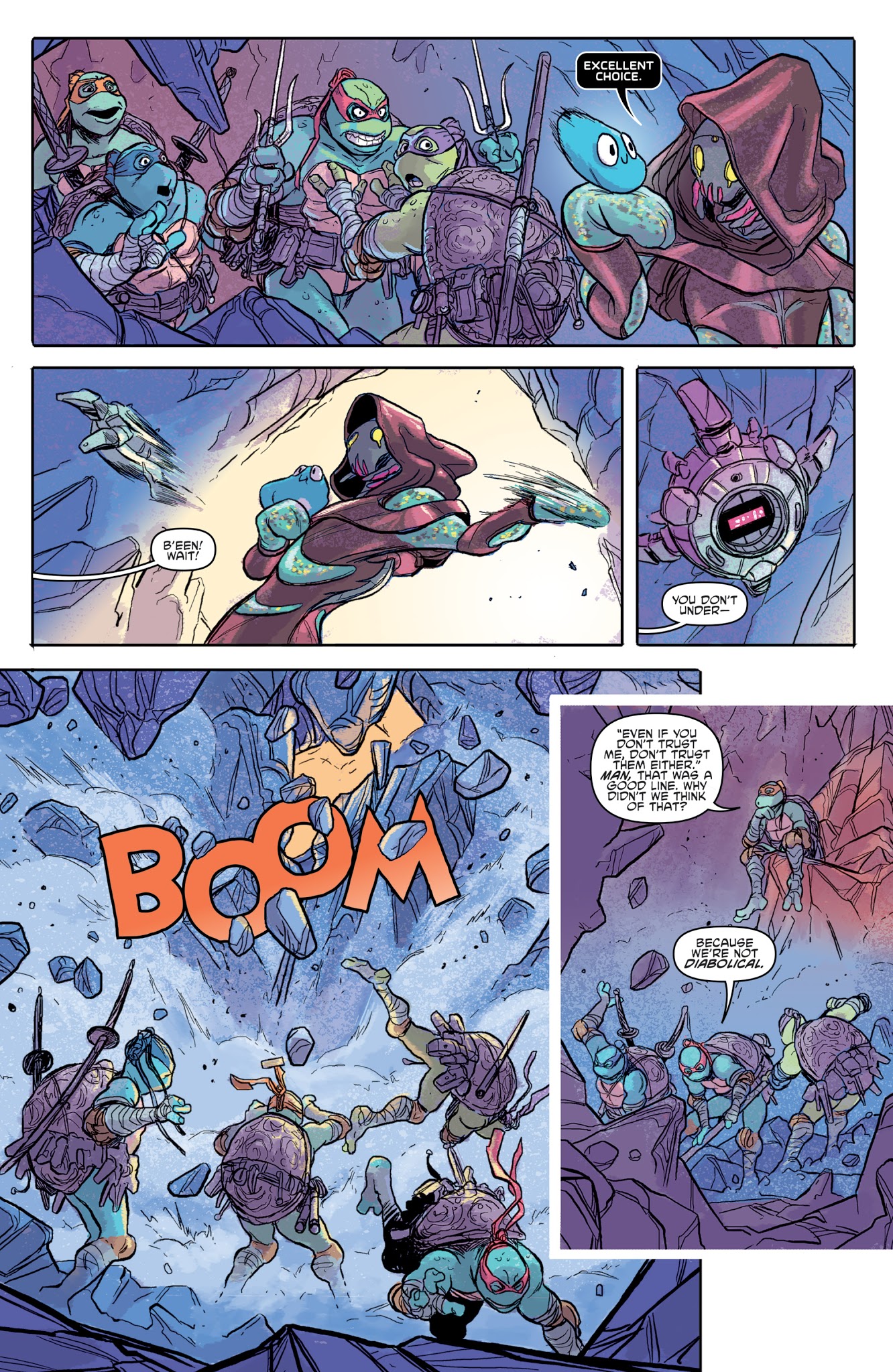 Read online Teenage Mutant Ninja Turtles: Dimension X comic -  Issue #1 - 8
