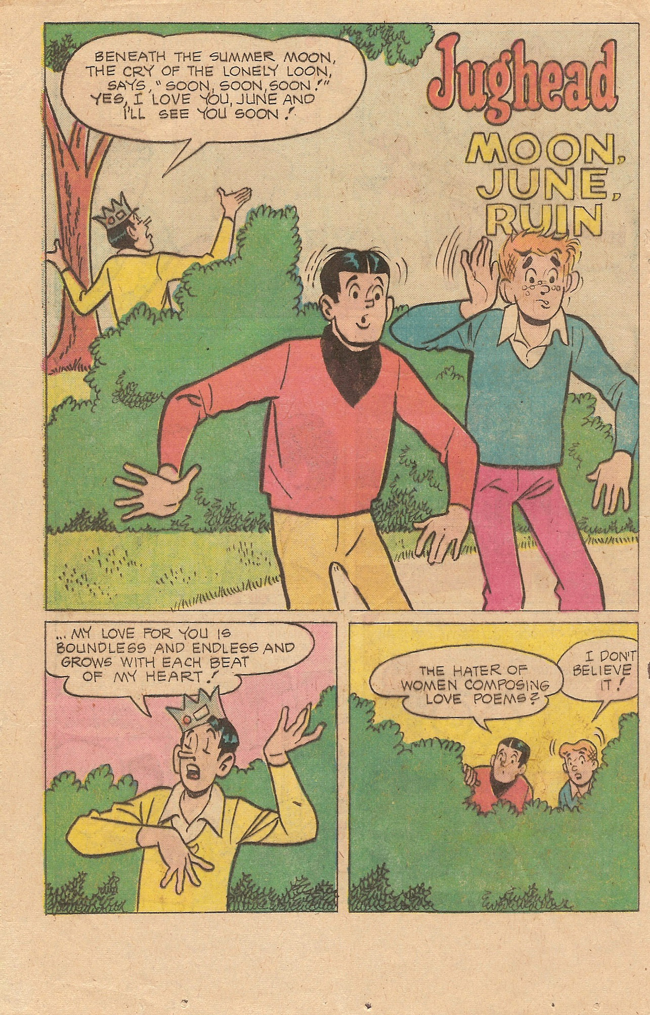 Read online Jughead (1965) comic -  Issue #240 - 20