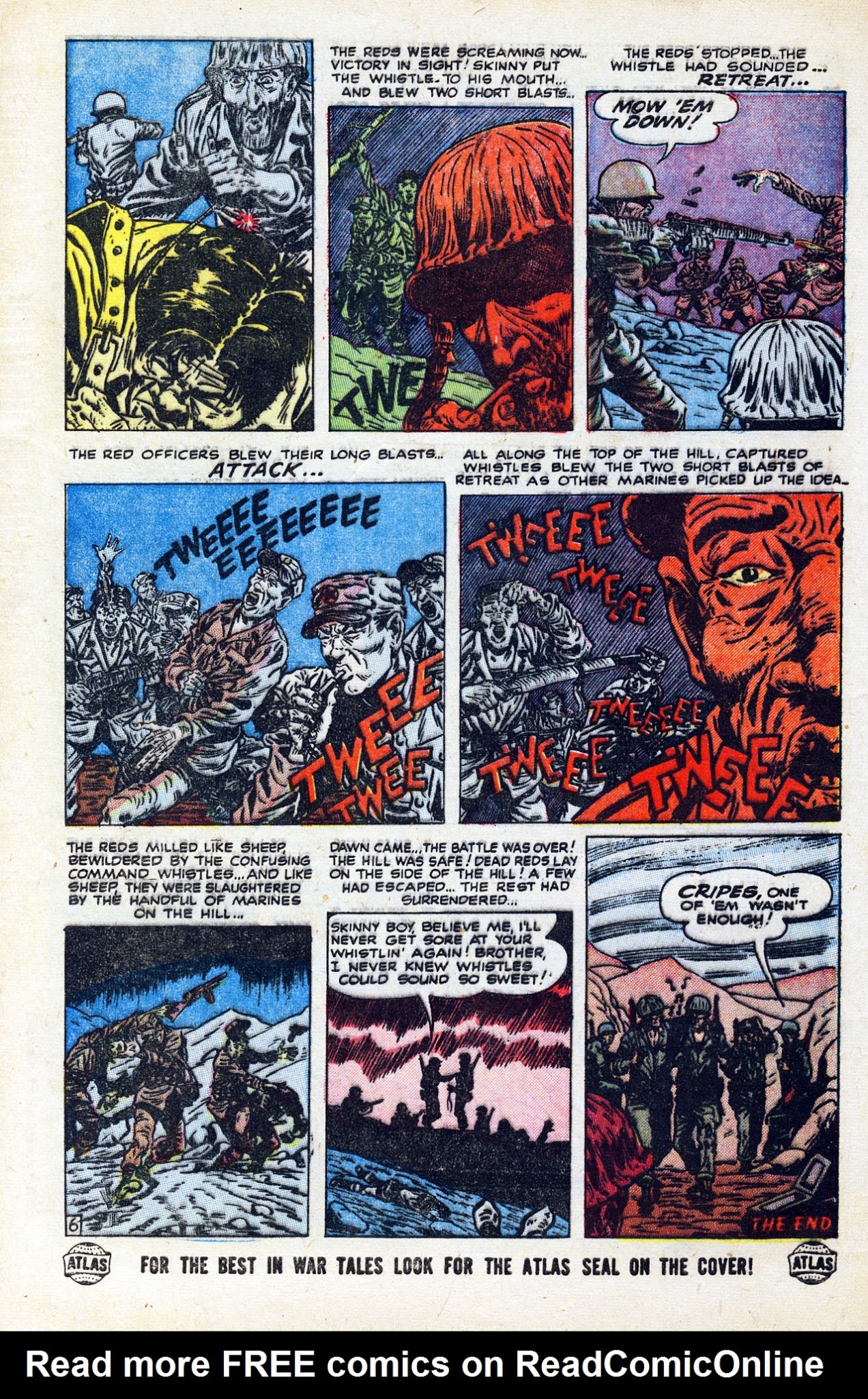 Read online War Comics comic -  Issue #13 - 32