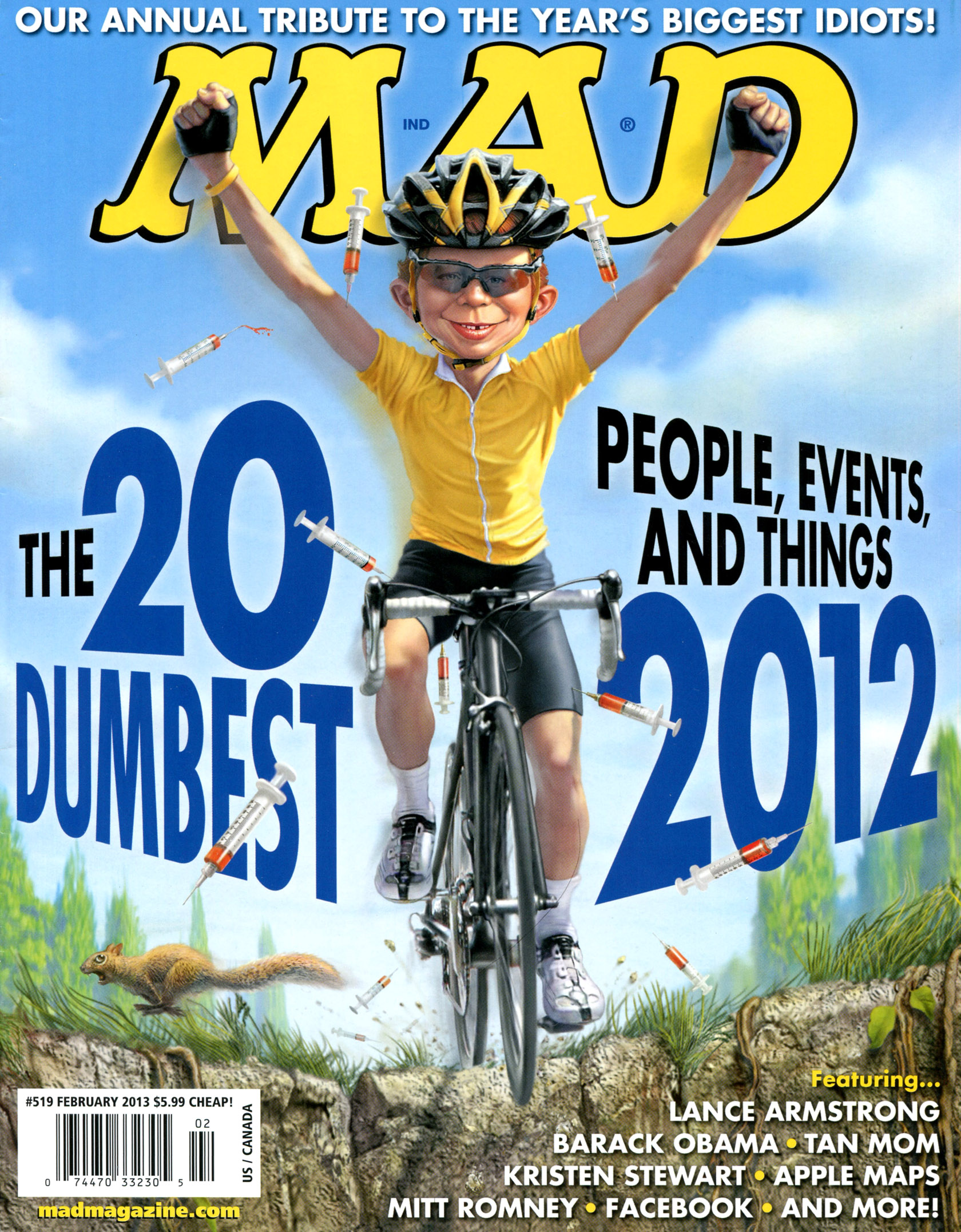 Read online MAD comic -  Issue #519 - 1
