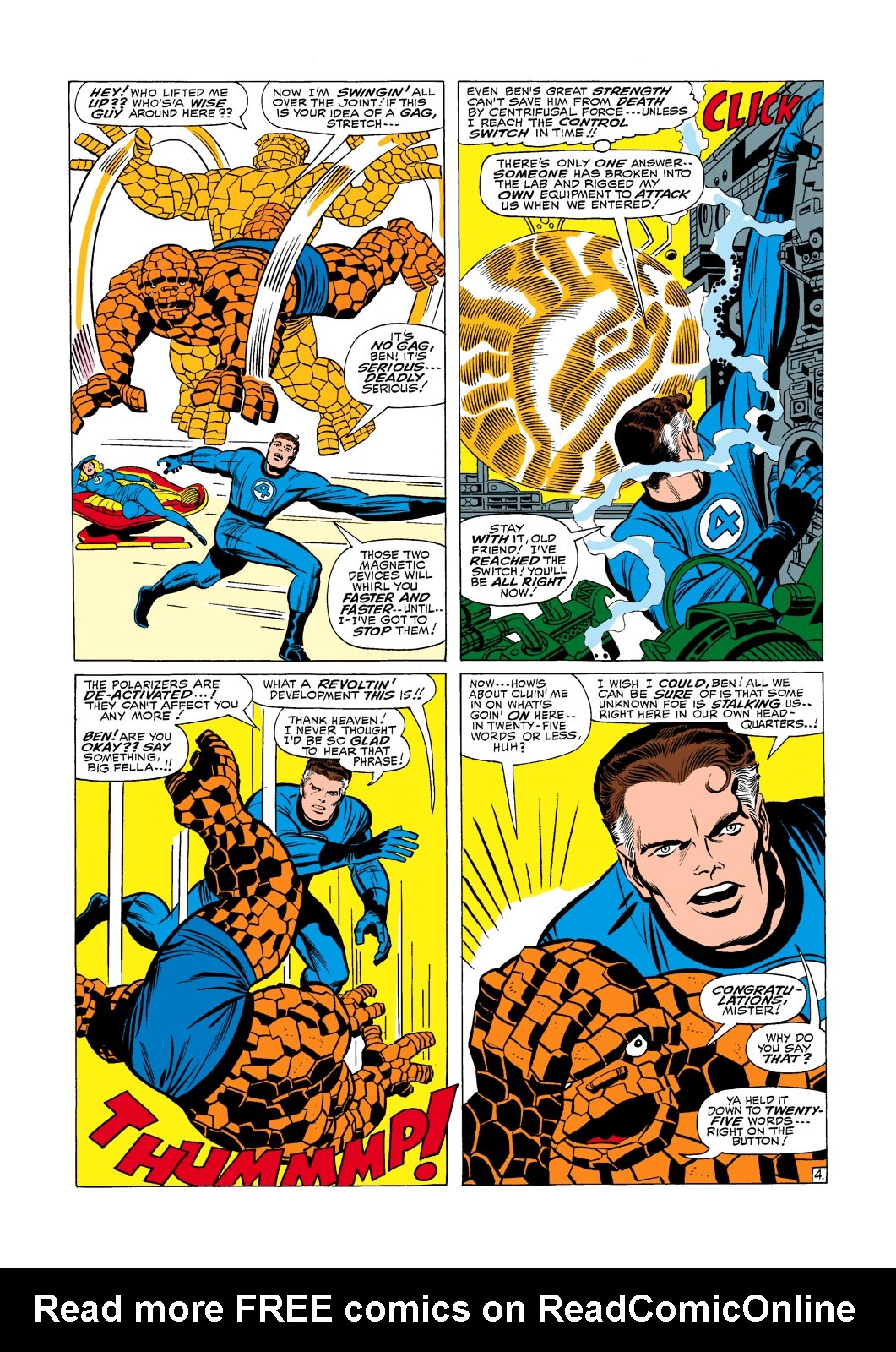 Read online Fantastic Four (1961) comic -  Issue #61 - 5