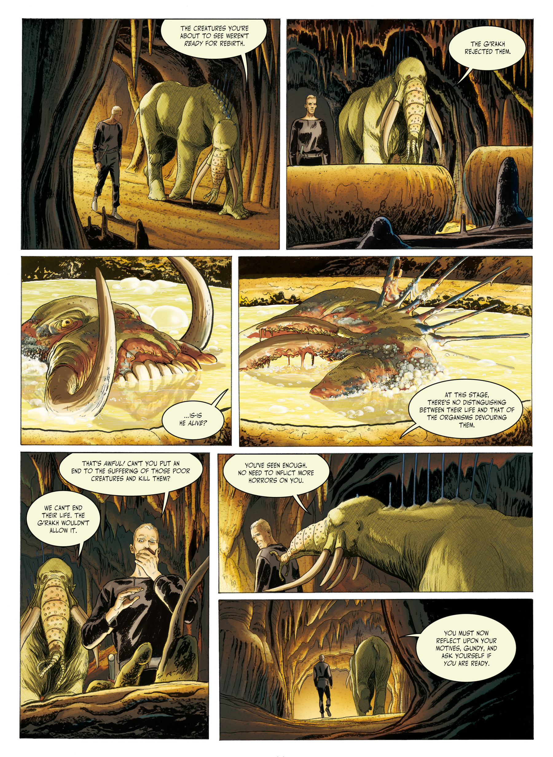 Read online Robert Silverberg's COLONIES comic -  Issue #2 - 39