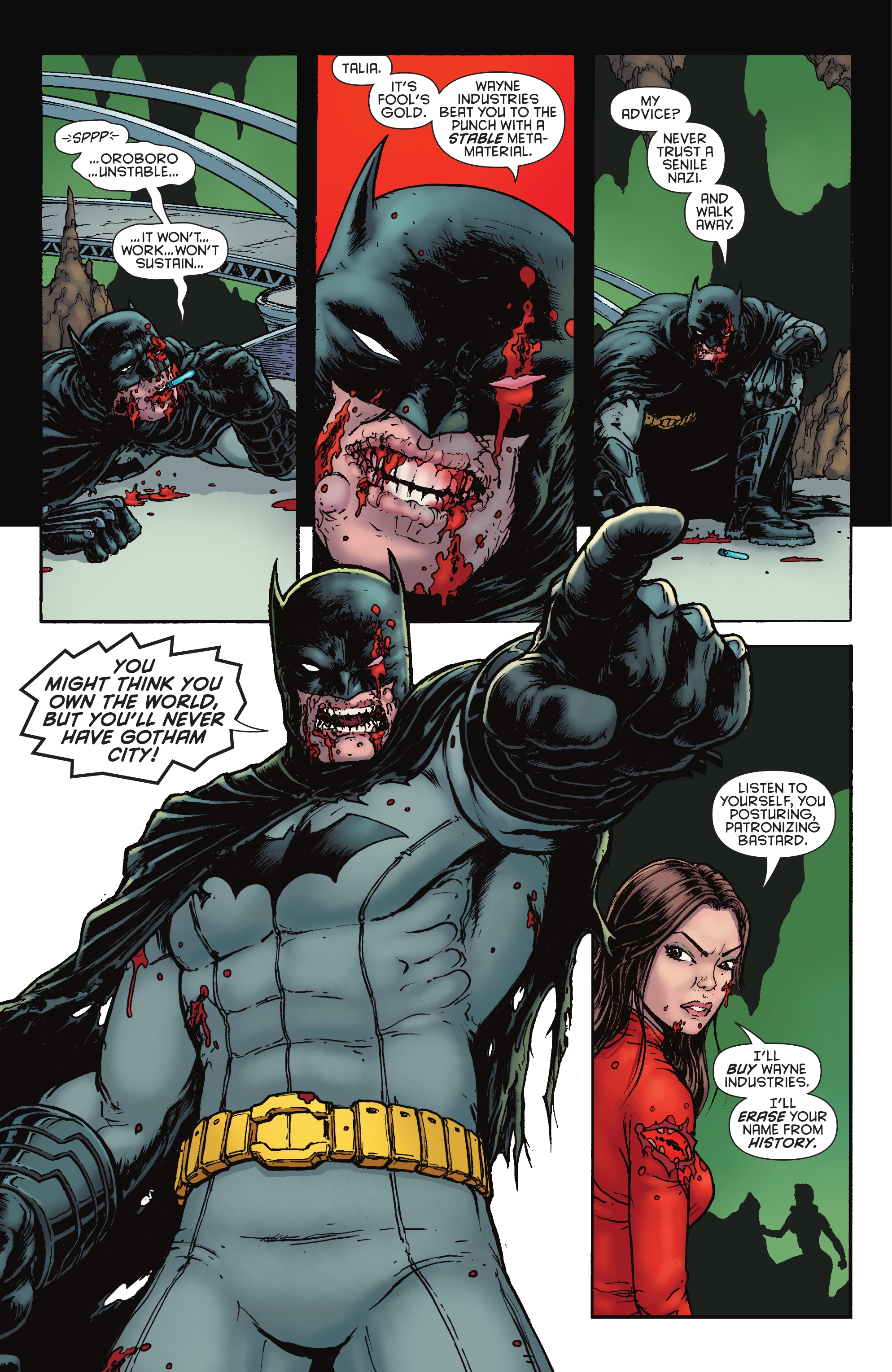 Read online Batman Arkham: Talia al Ghul comic -  Issue # TPB (Part 2) - 154