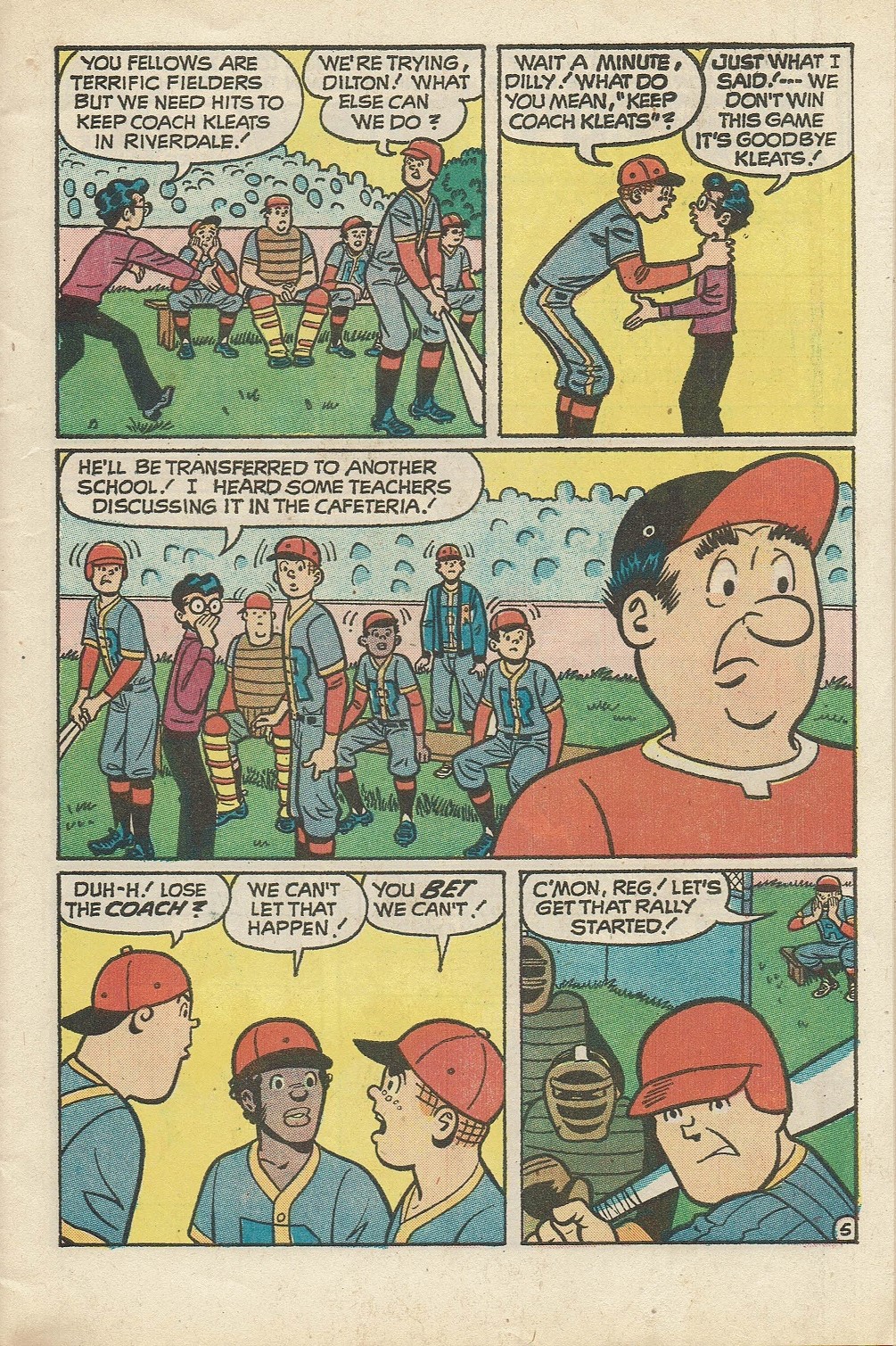 Read online Archie at Riverdale High (1972) comic -  Issue #1 - 7