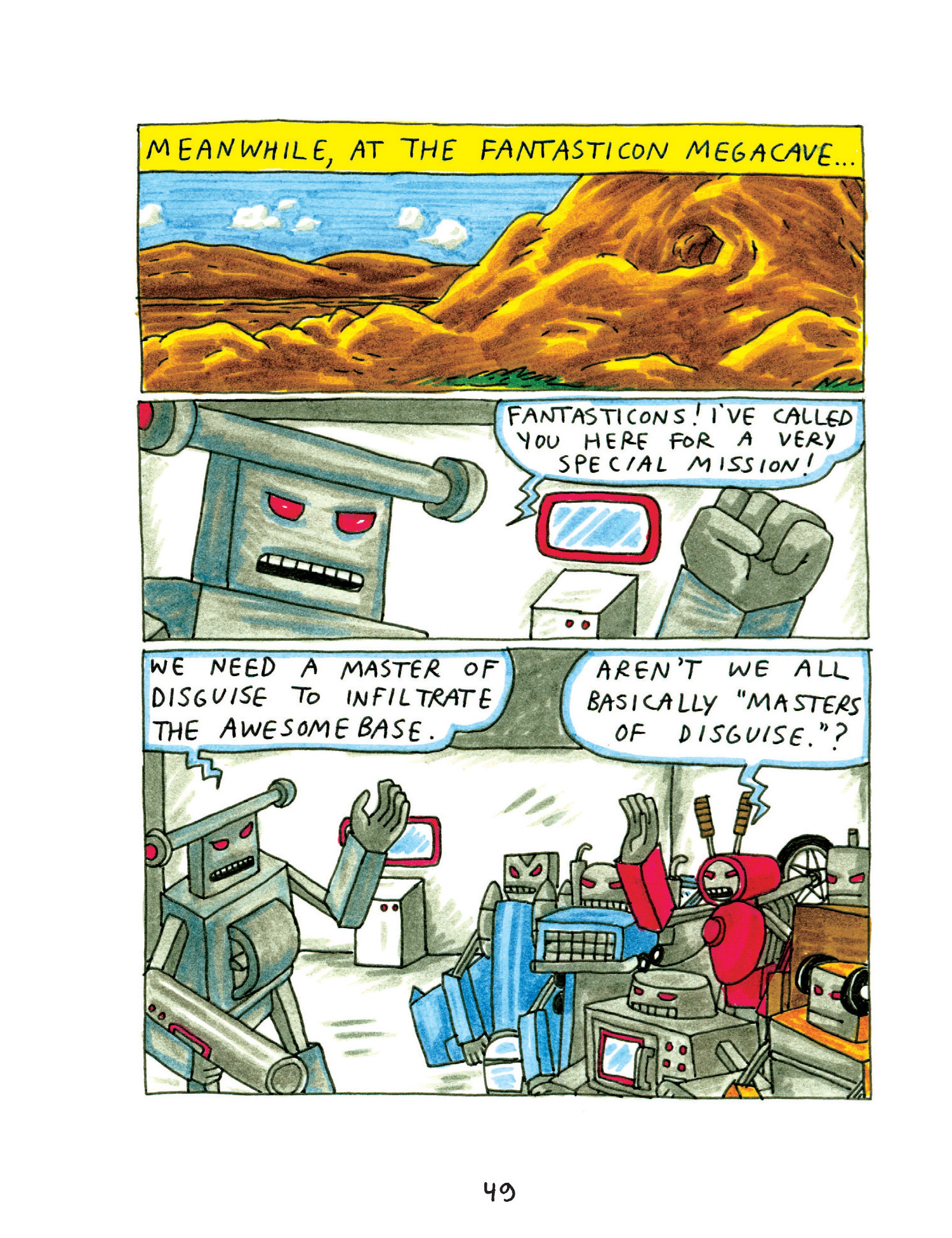 Read online Incredible Change-Bots: Two Point Something Something comic -  Issue # TPB (Part 1) - 49