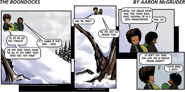 Read online The Boondocks Collection comic -  Issue # Year 2001 - 7