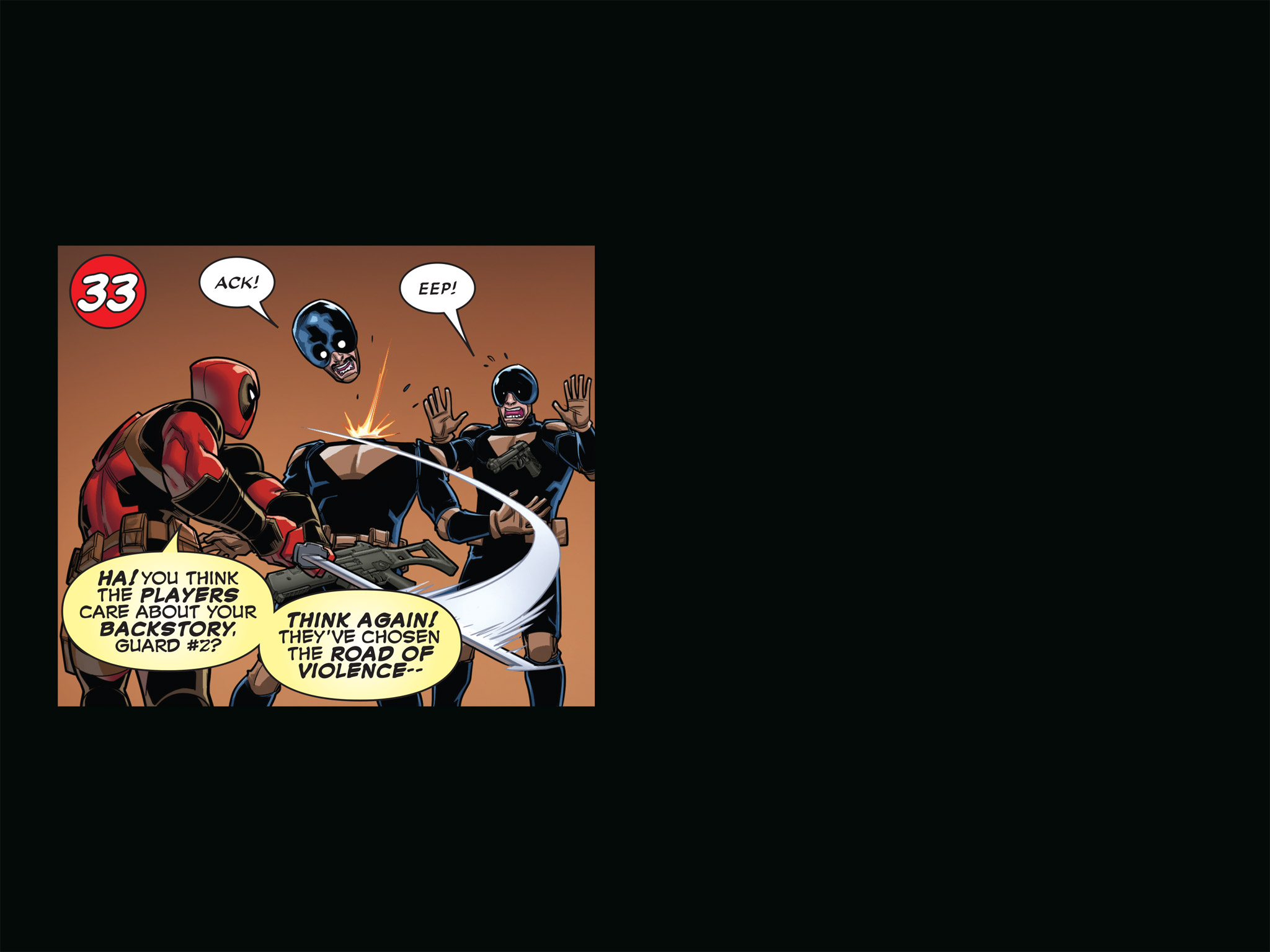 Read online You Are Deadpool comic -  Issue #1 - 37