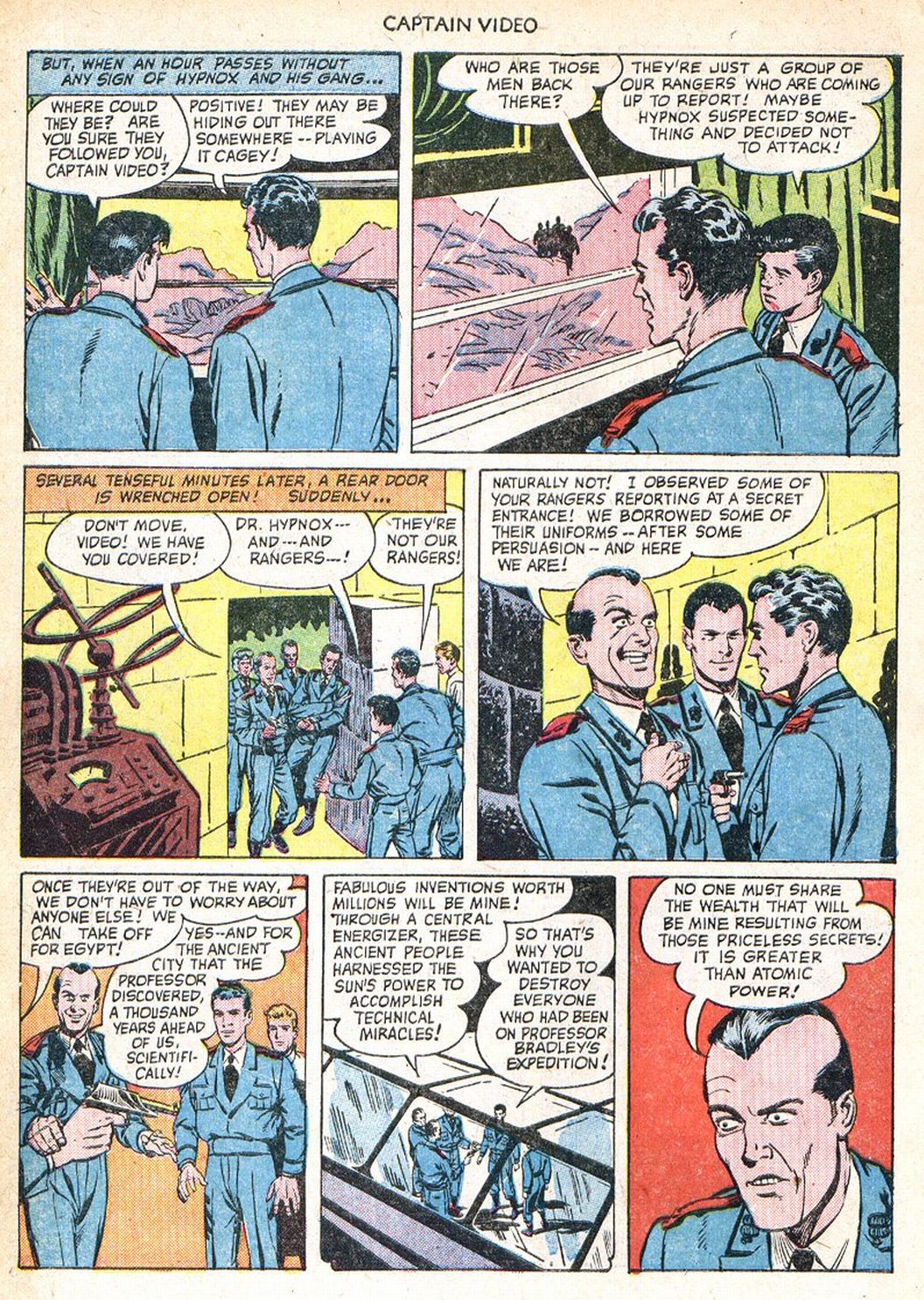 Read online Captain Video comic -  Issue #1 - 10