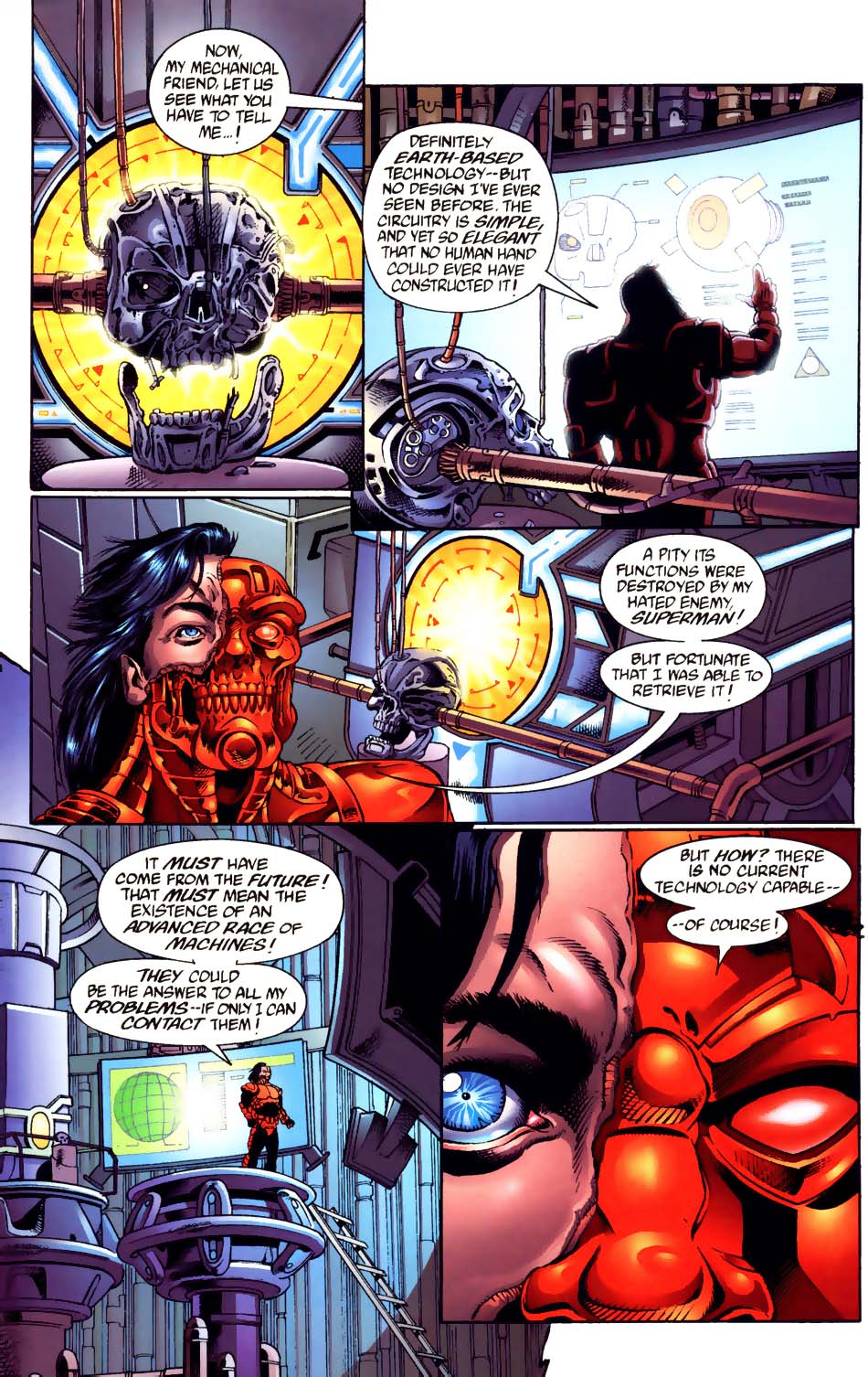 Read online Superman vs. The Terminator: Death to the Future comic -  Issue #1 - 15