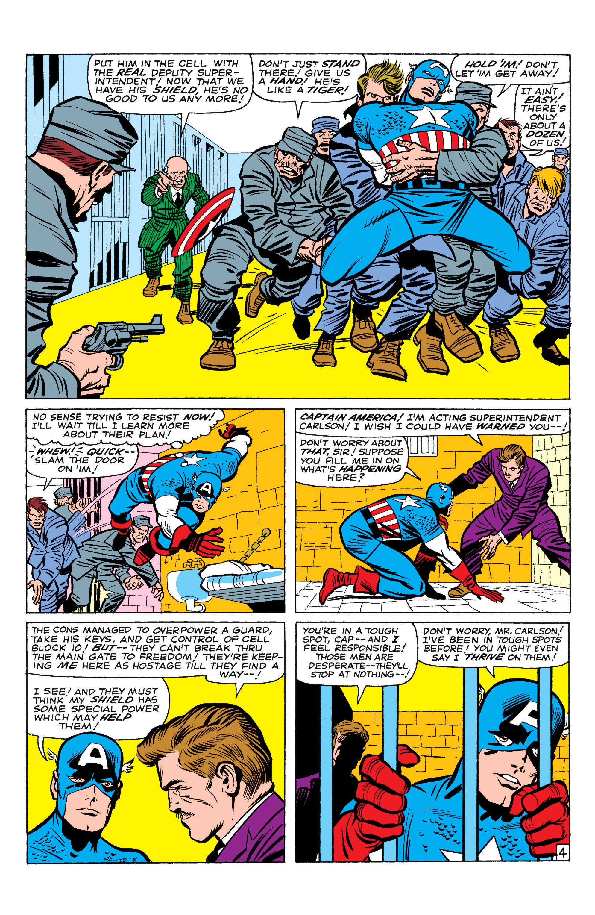 Read online Marvel Masterworks: Captain America comic -  Issue # TPB 1 (Part 1) - 43
