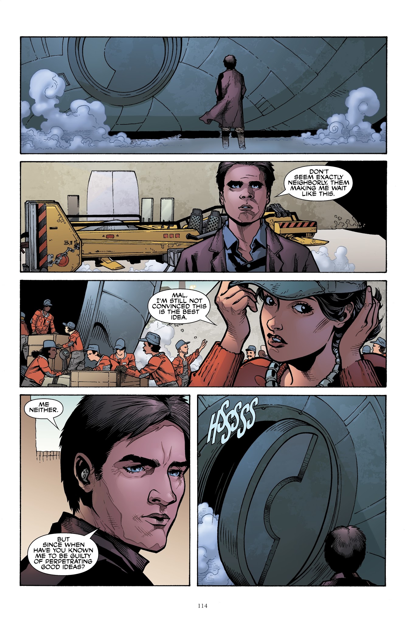 Read online Serenity: Firefly Class 03-K64 – No Power in the 'Verse comic -  Issue # _TPB - 110