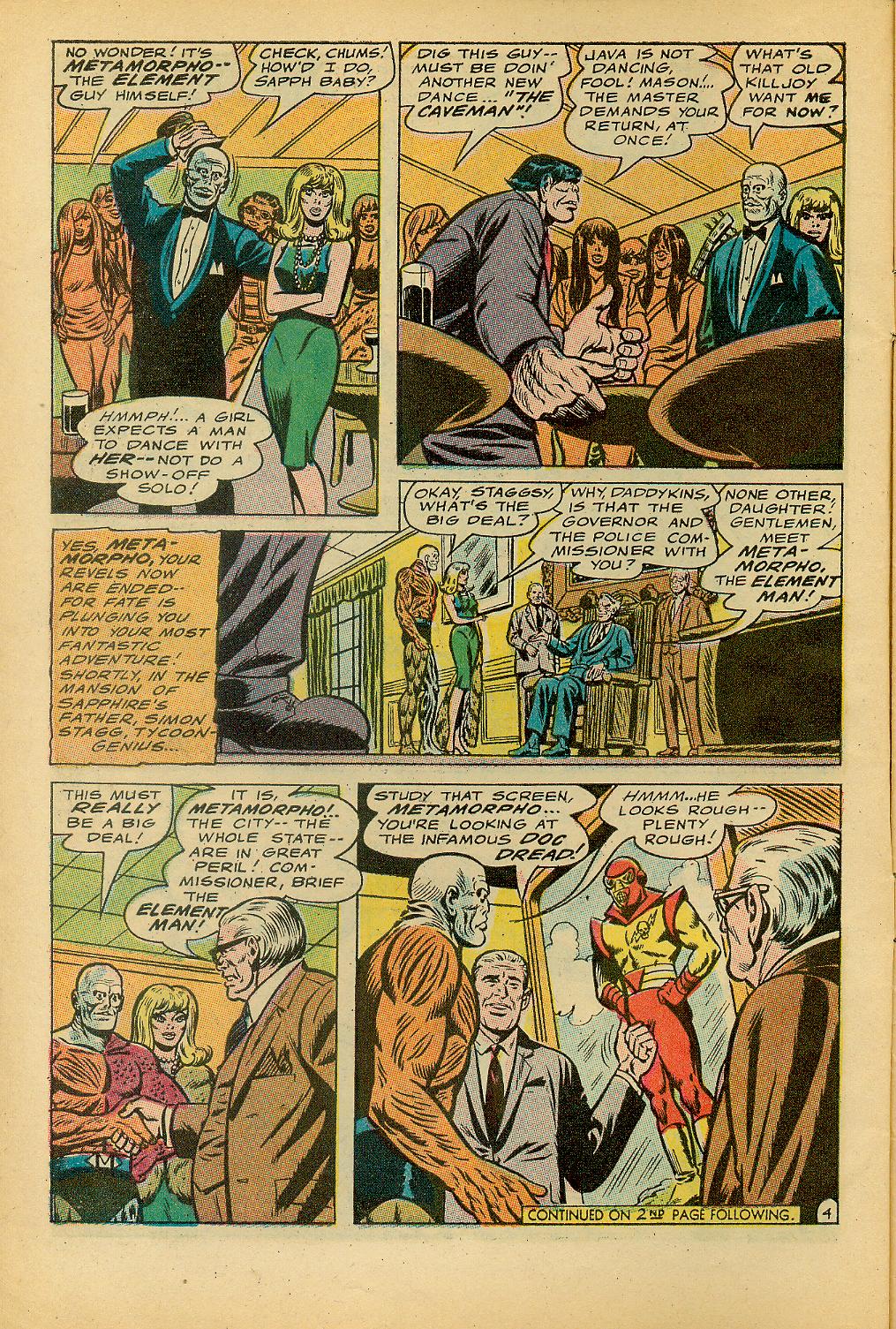 Read online Metamorpho comic -  Issue #8 - 6