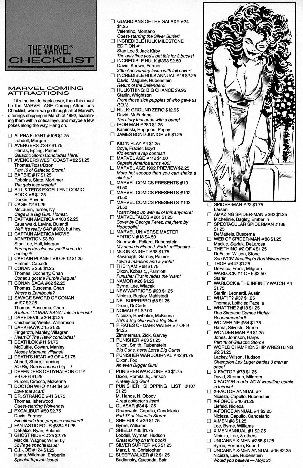 Read online Marvel Age comic -  Issue #111 - 33