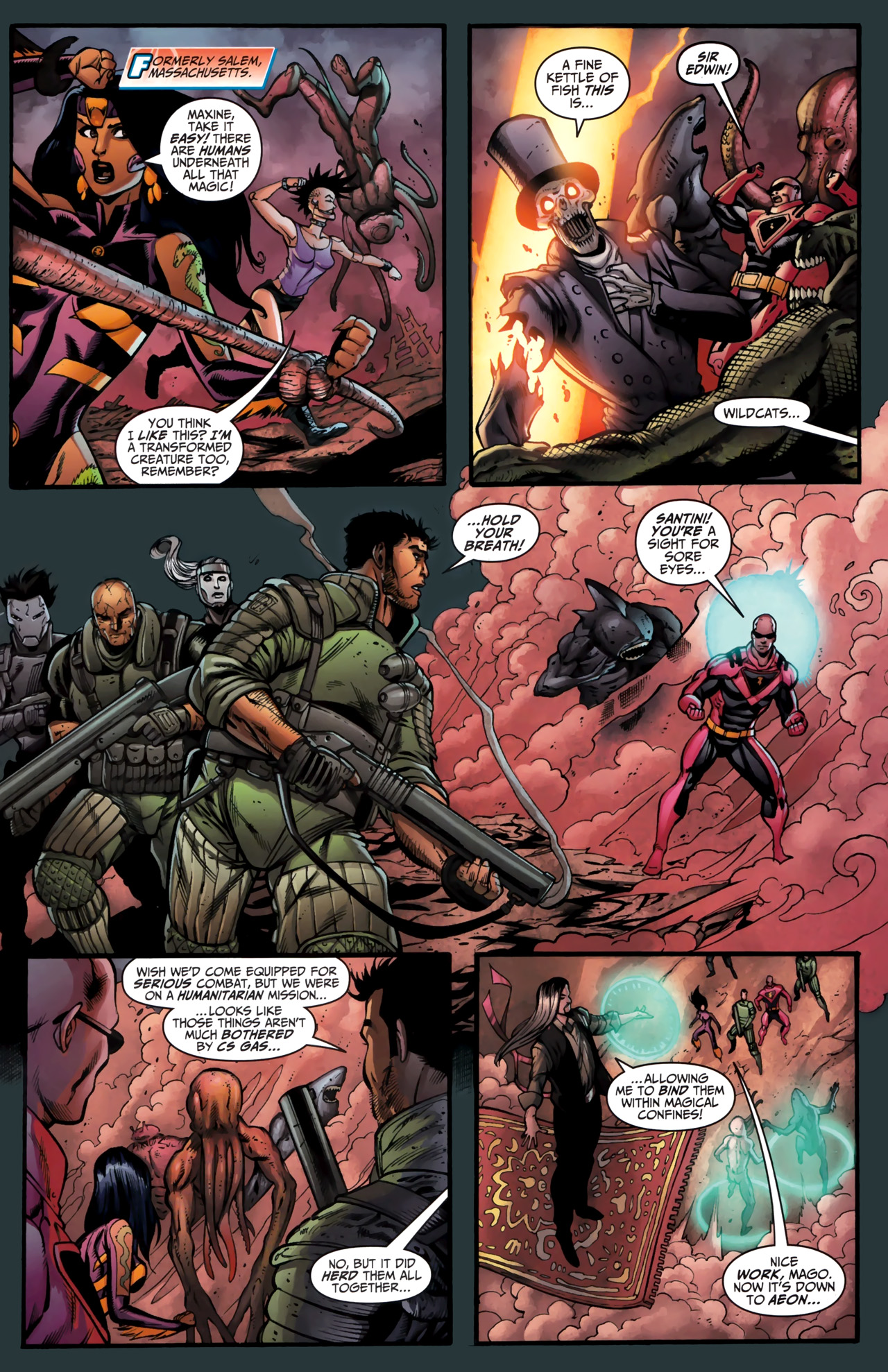 Read online WildCats (2008) comic -  Issue #25 - 18