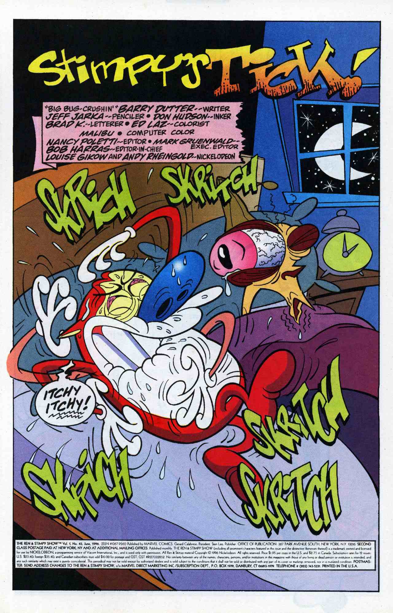 Read online The Ren & Stimpy Show comic -  Issue #43 - 2