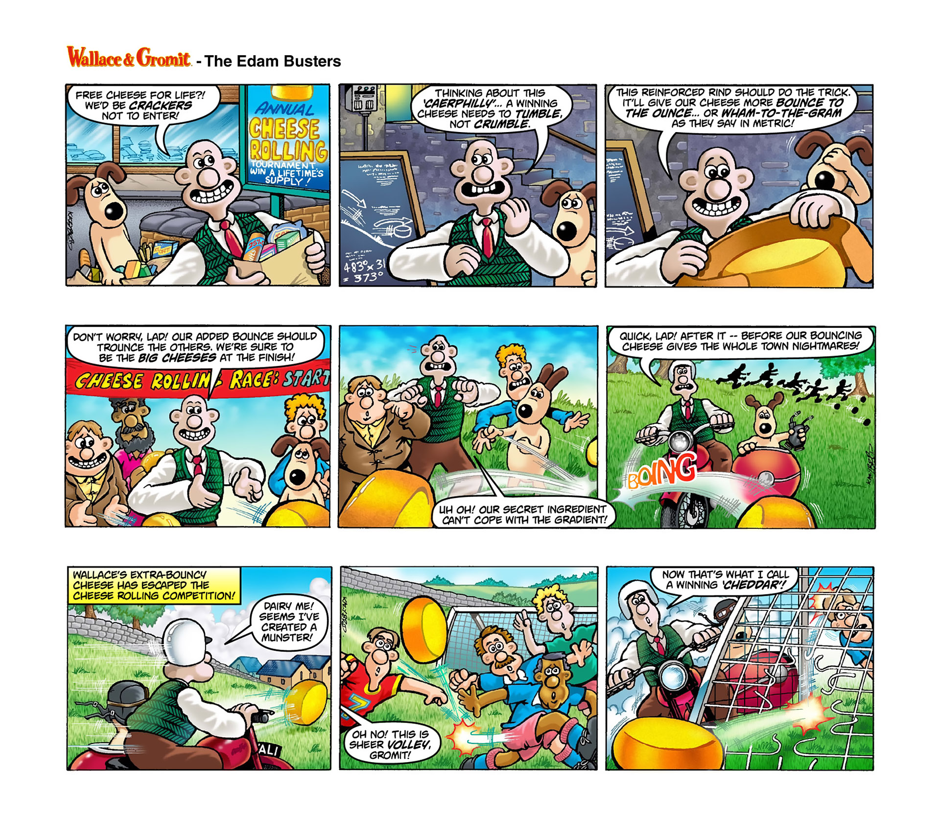 Read online Wallace & Gromit Dailies comic -  Issue #2 - 16