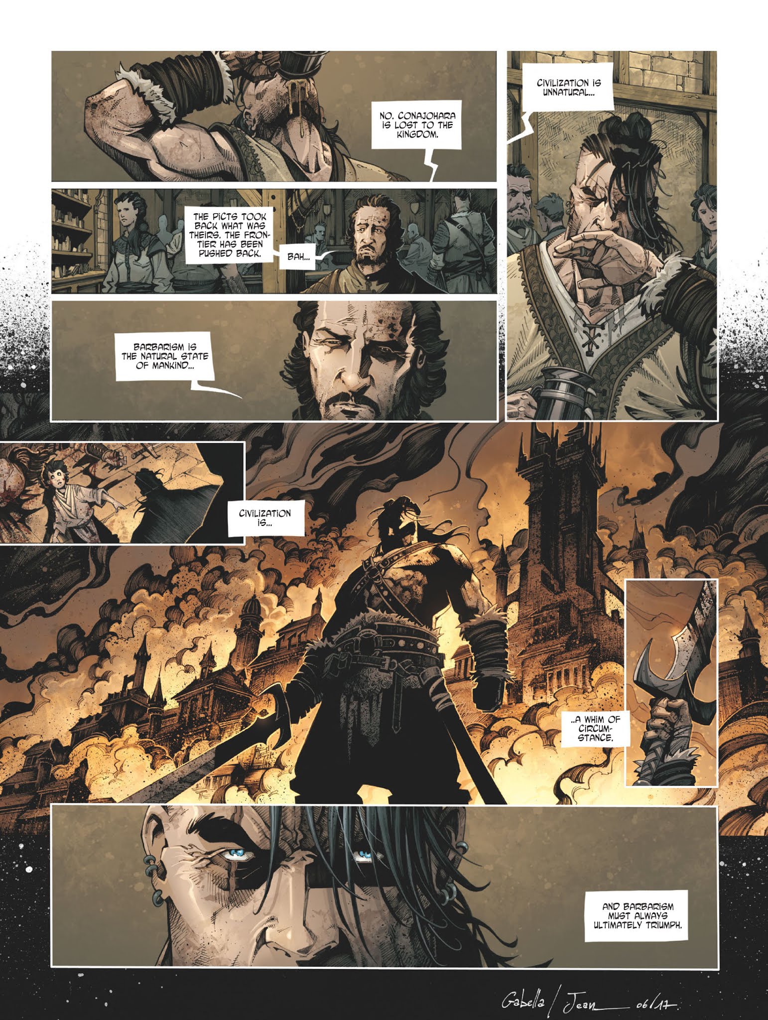 Read online Conan le Cimmérien - La Reine de la côte noire comic -  Issue #3 - 50