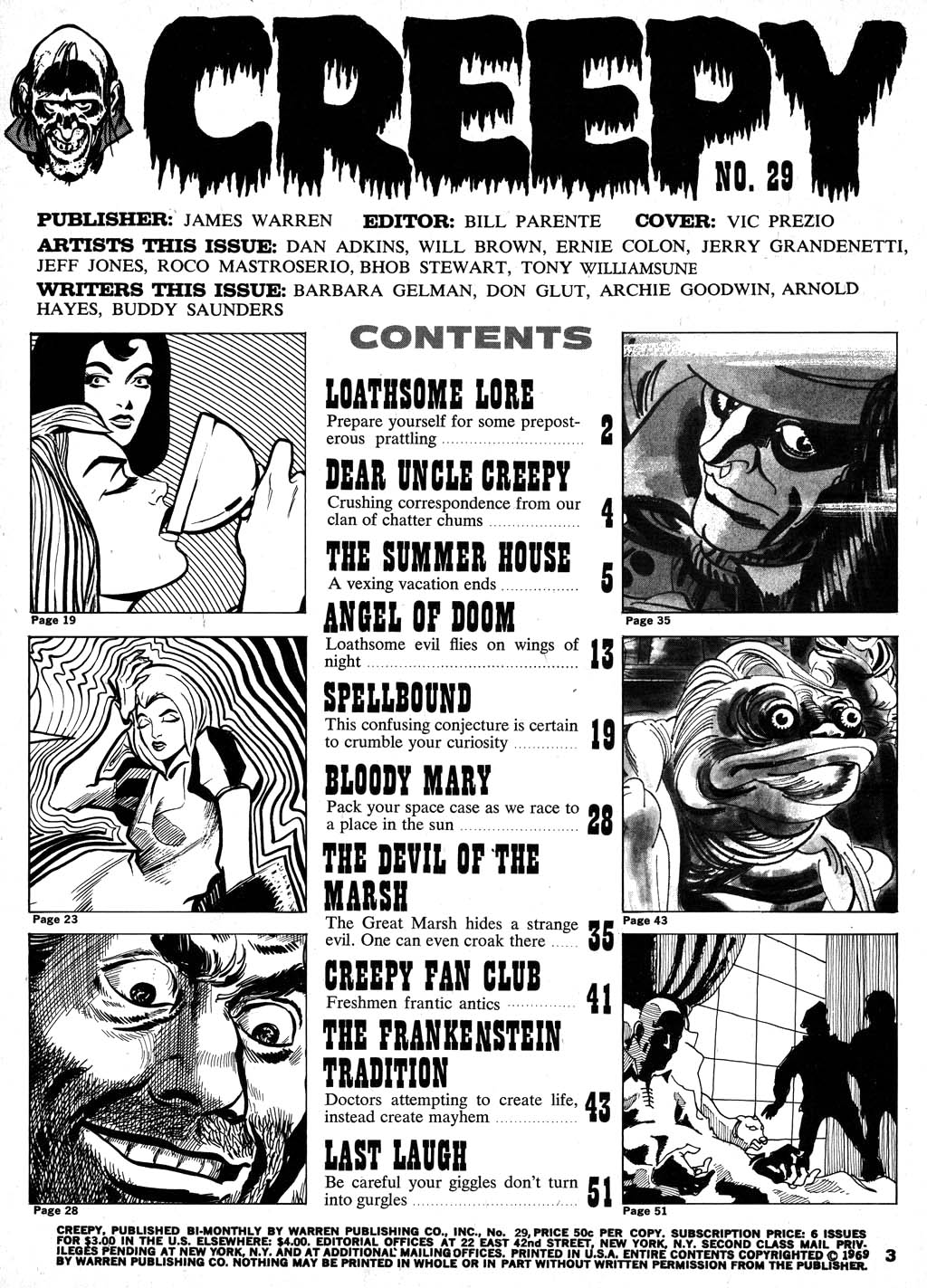 Read online Creepy (1964) comic -  Issue #29 - 4