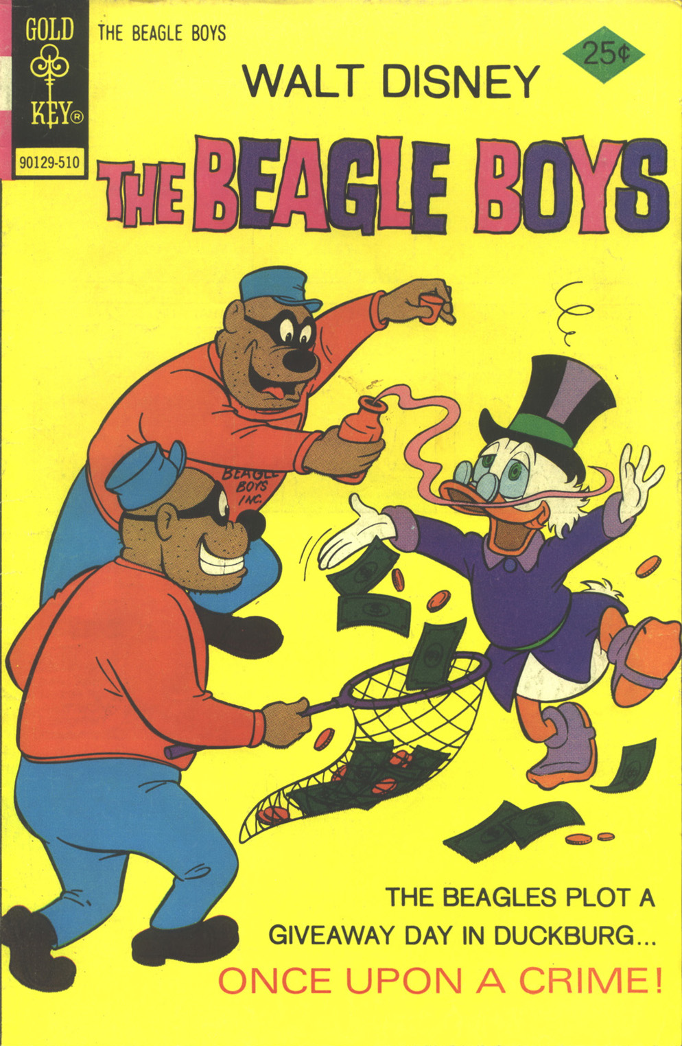Read online Walt Disney THE BEAGLE BOYS comic -  Issue #26 - 1