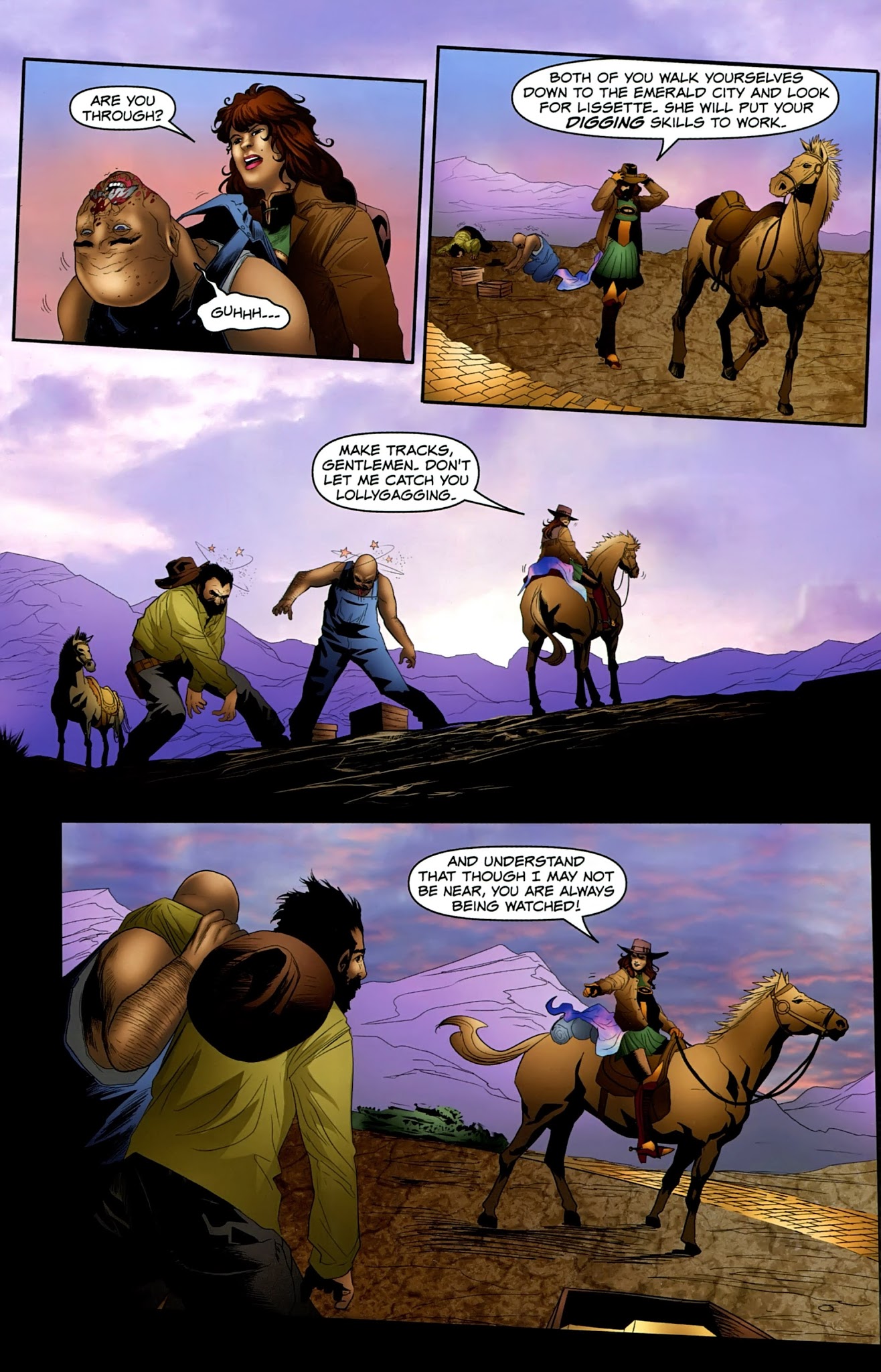 Read online Legend of Oz: The Wicked West comic -  Issue #4 - 19