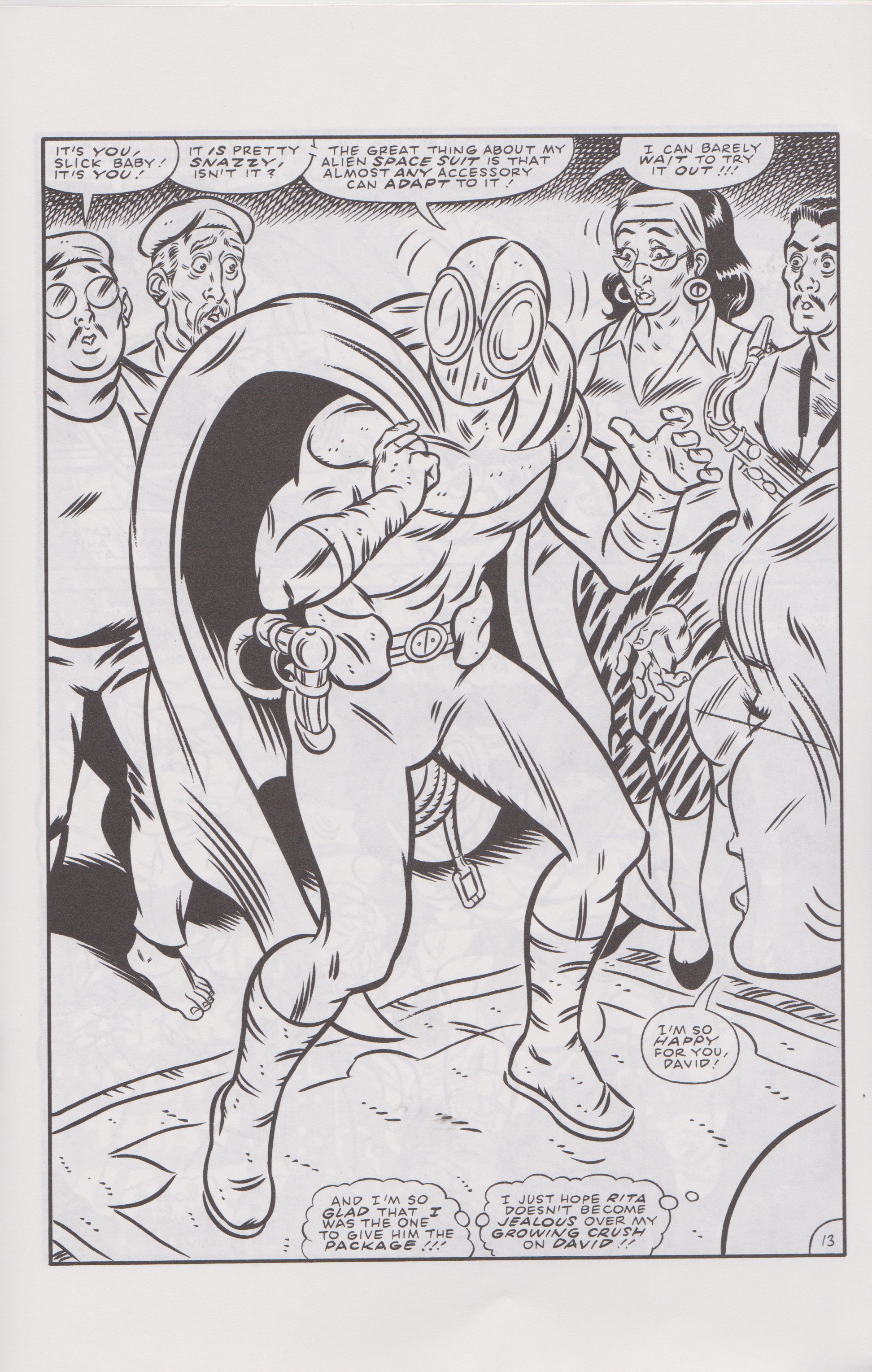 Read online Don Simpson's Bizarre Heroes comic -  Issue #8 - 15