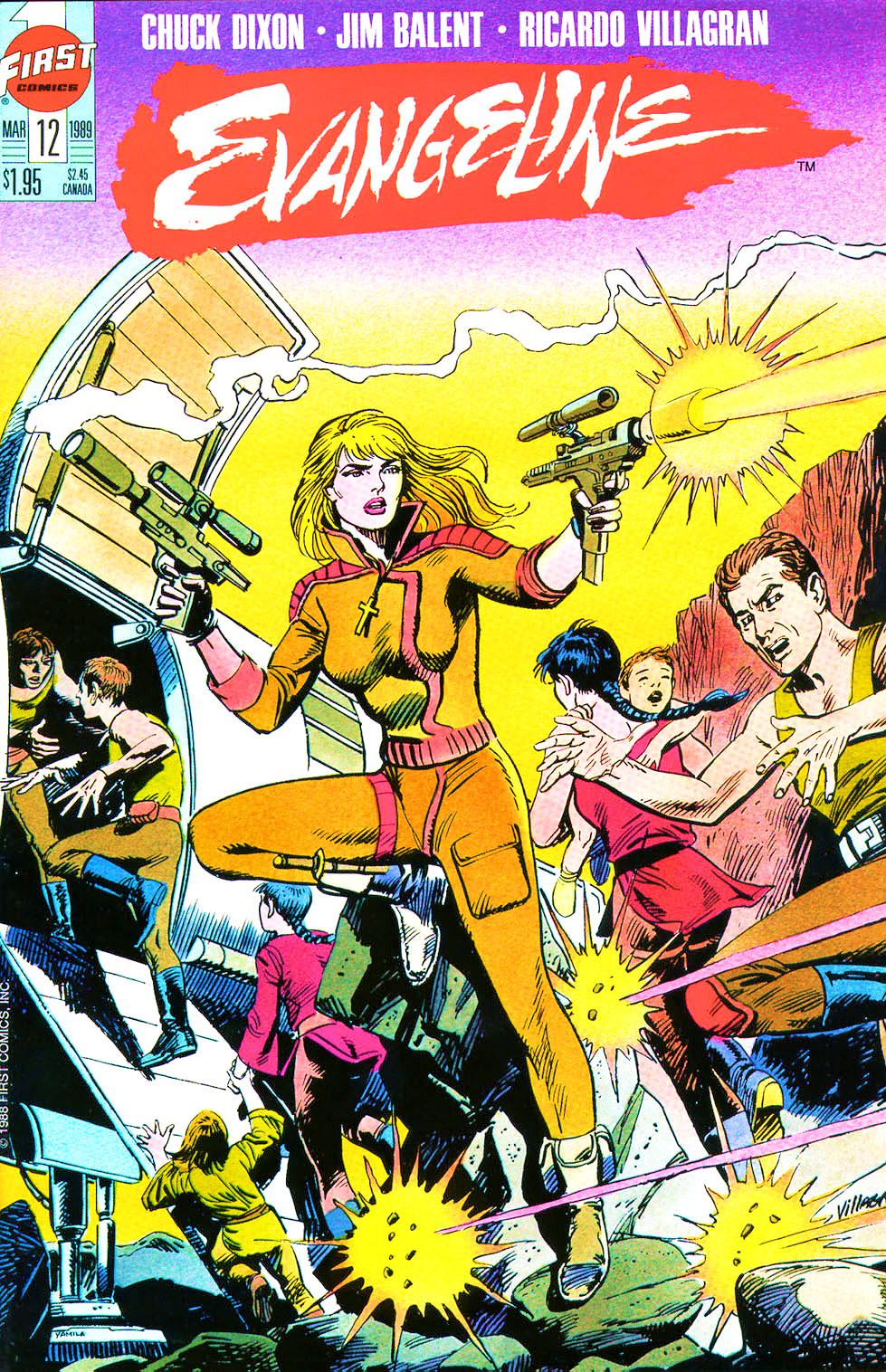 Read online Evangeline comic -  Issue #12 - 1