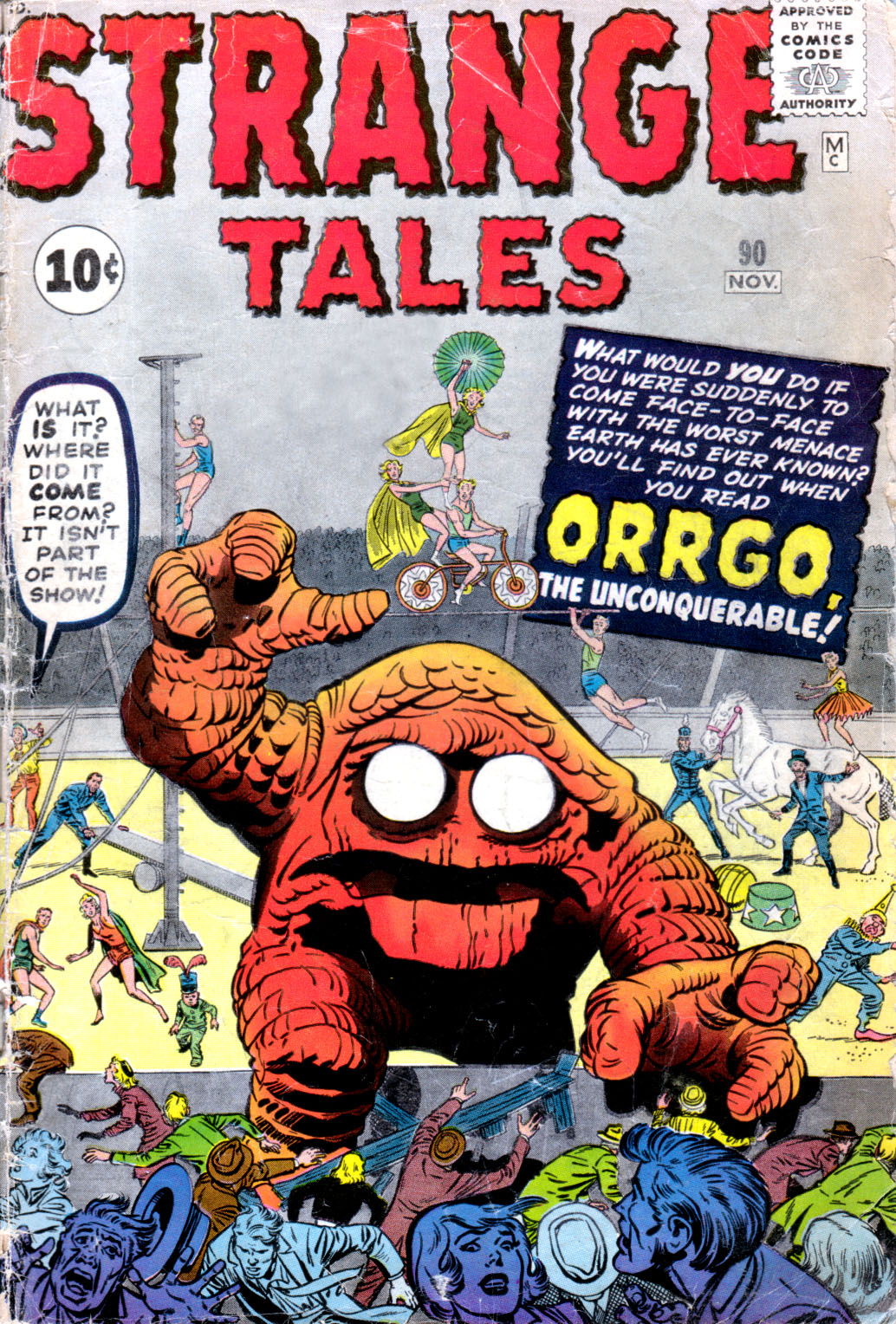 Read online Strange Tales (1951) comic -  Issue #90 - 1