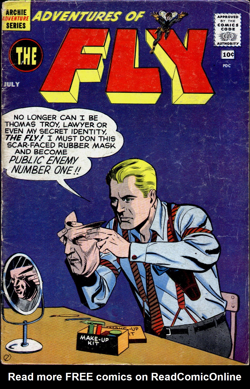 Read online Adventures of the Fly comic -  Issue #7 - 1