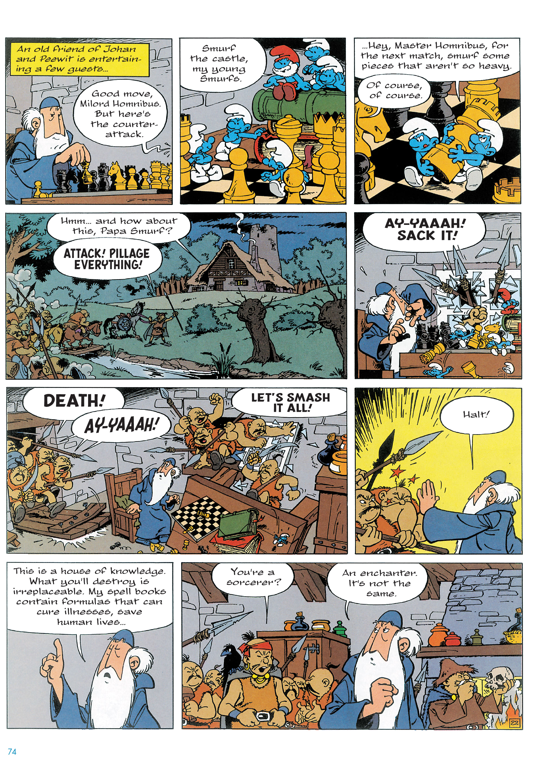 Read online The Smurfs Tales comic -  Issue # TPB 1 (Part 1) - 75