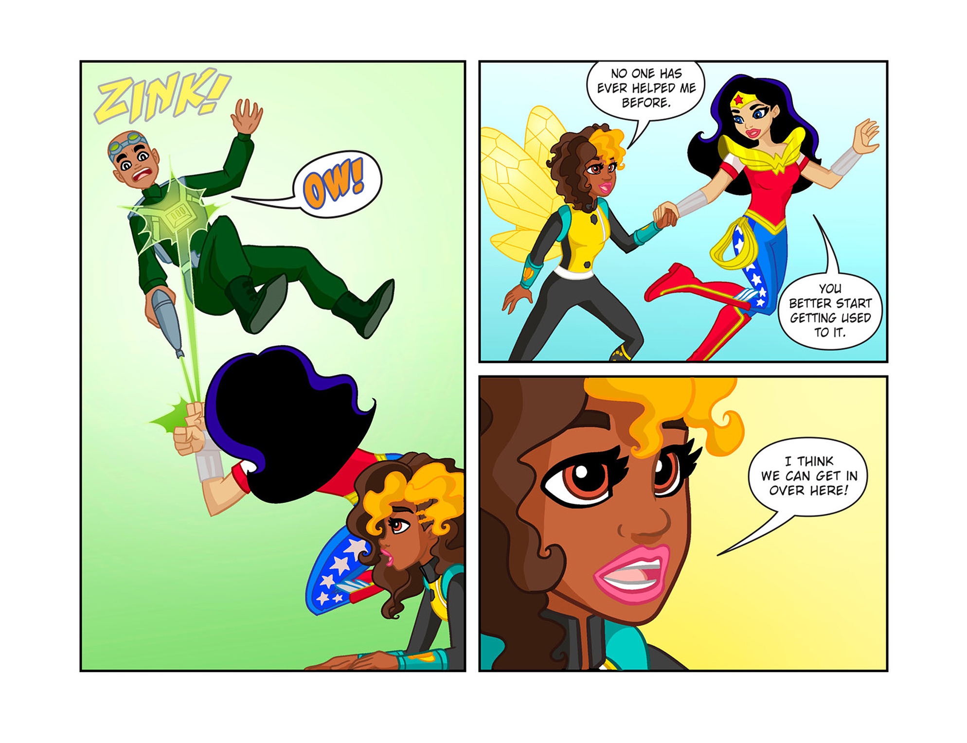 Read online DC Super Hero Girls: Past Times at Super Hero High comic -  Issue #5 - 22